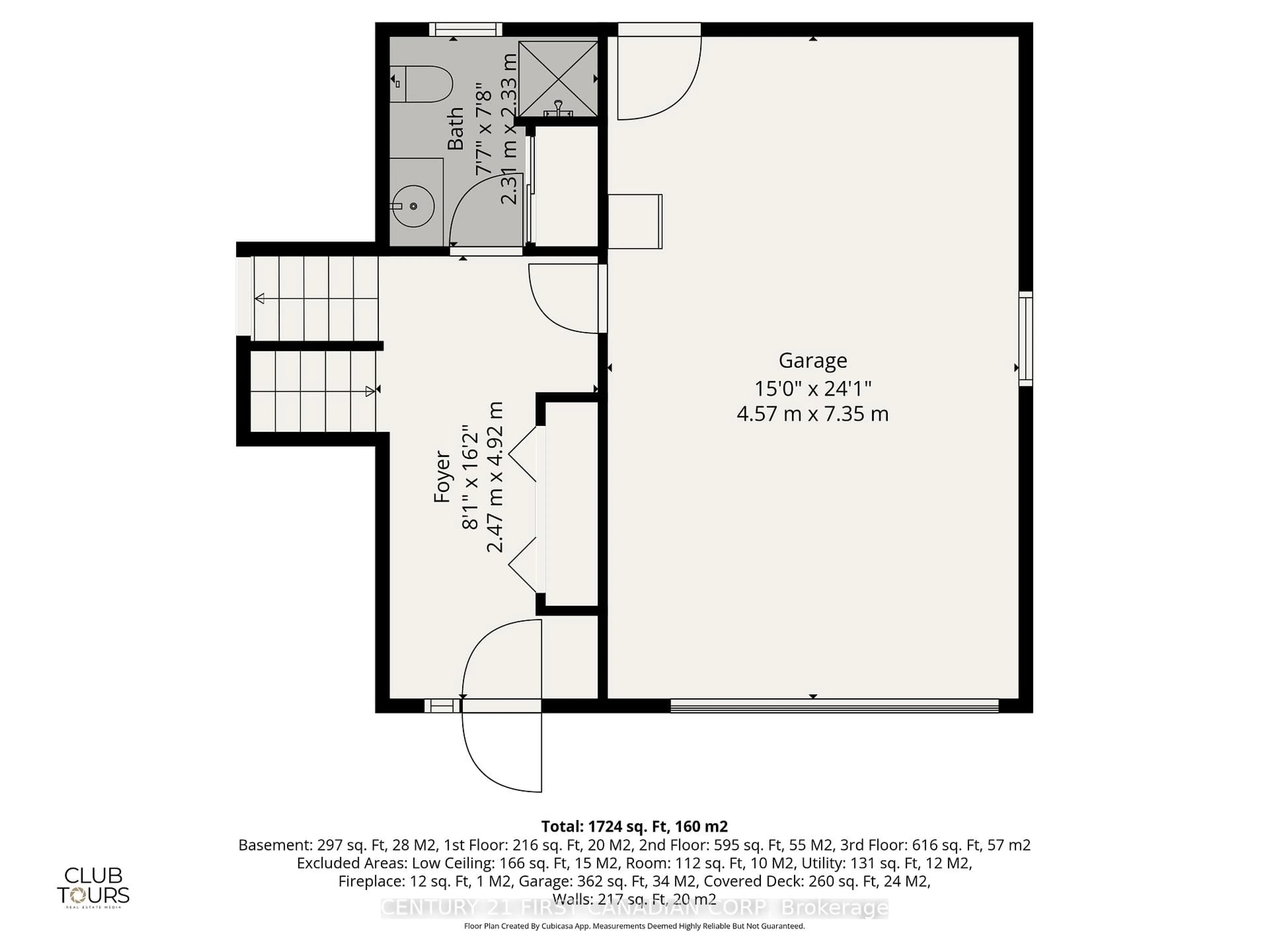 Floor plan for 289 Ridout St, West Elgin Ontario N0L 2C0