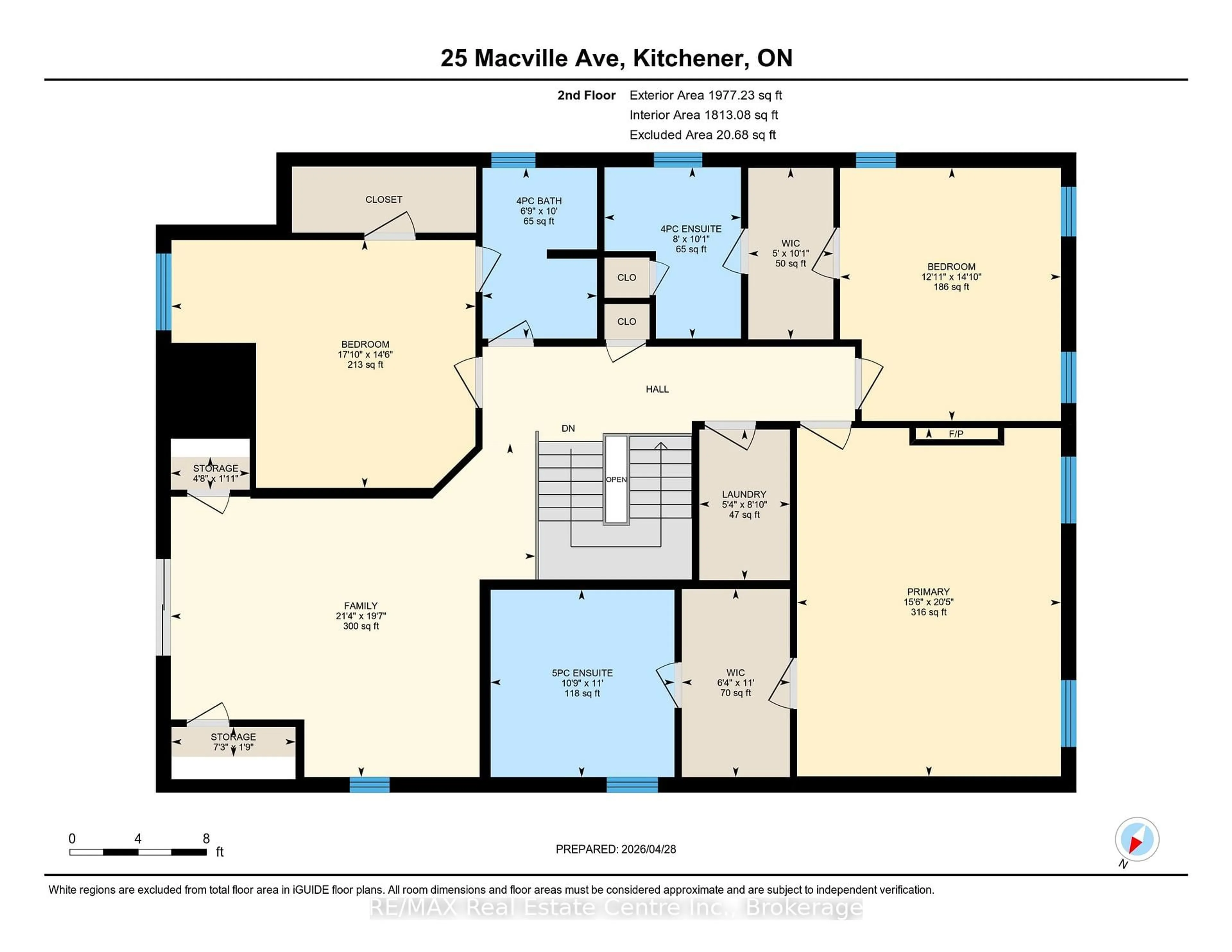 Floor plan for 25 Macville Ave, Kitchener Ontario N2K 1T2