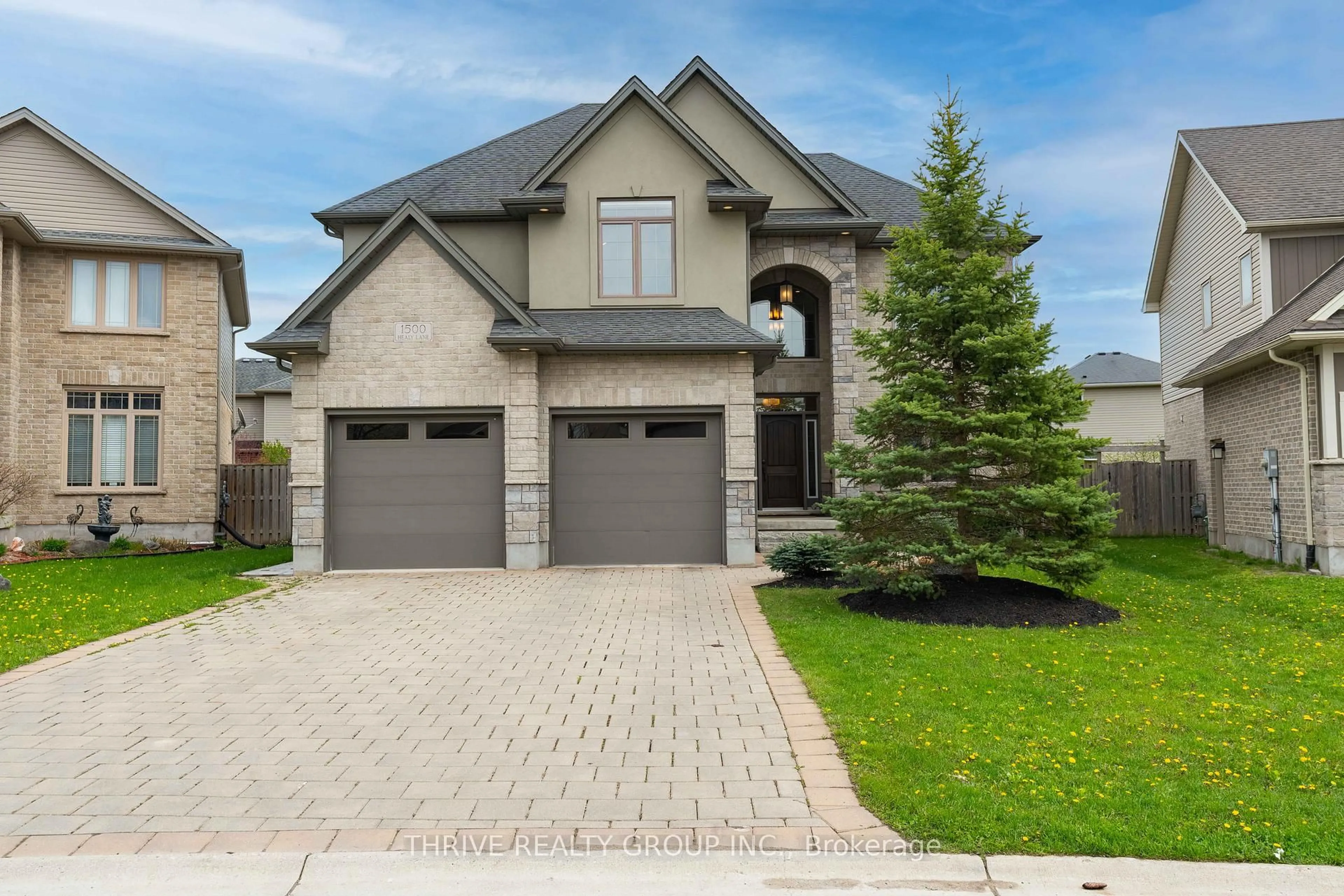 Home with brick exterior material, street for 1500 Healy Lane, London North Ontario N6G 5P5