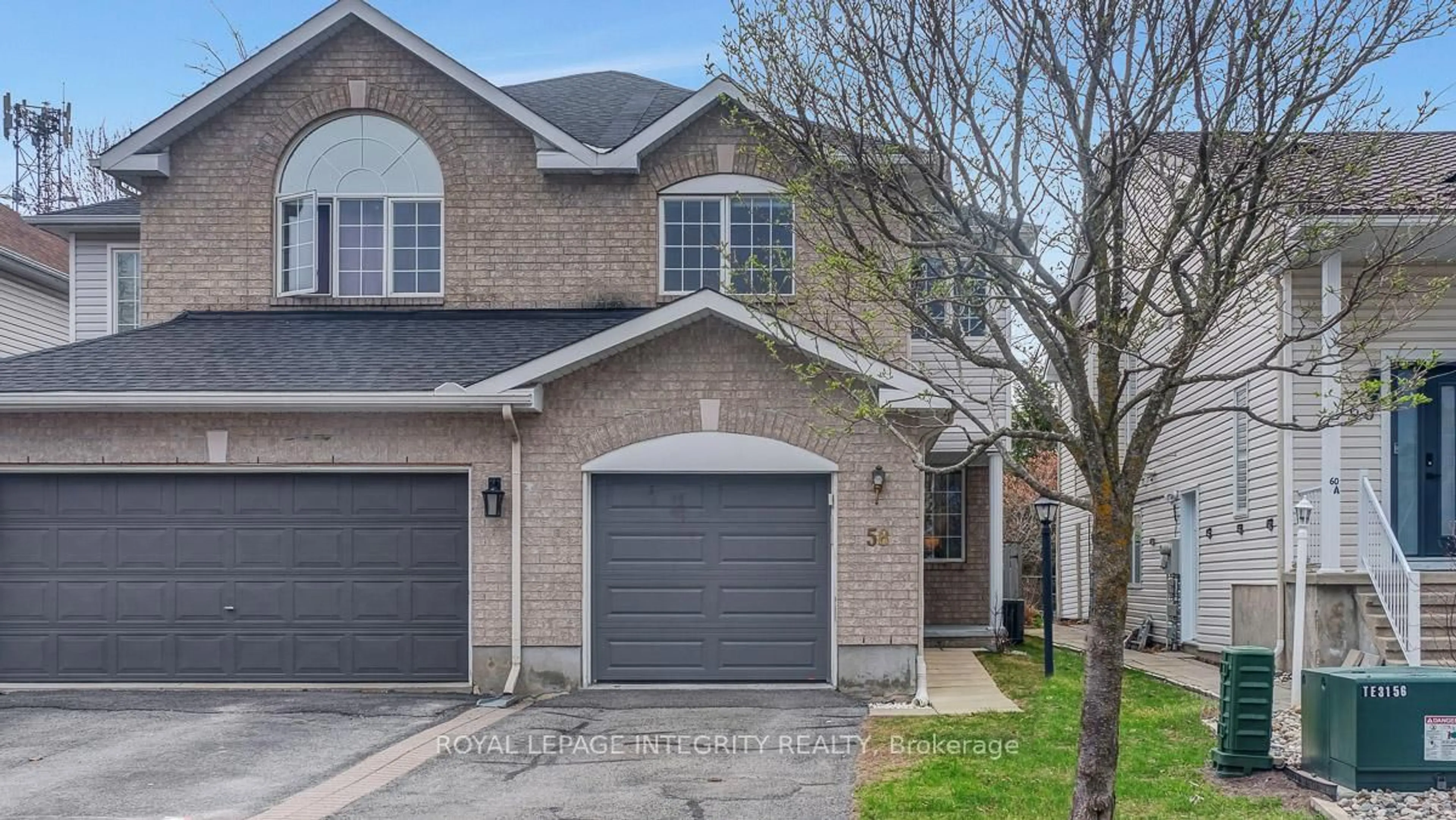 Home with brick exterior material, street for 58 Edgeware Dr, Ottawa Ontario K2J 4X3