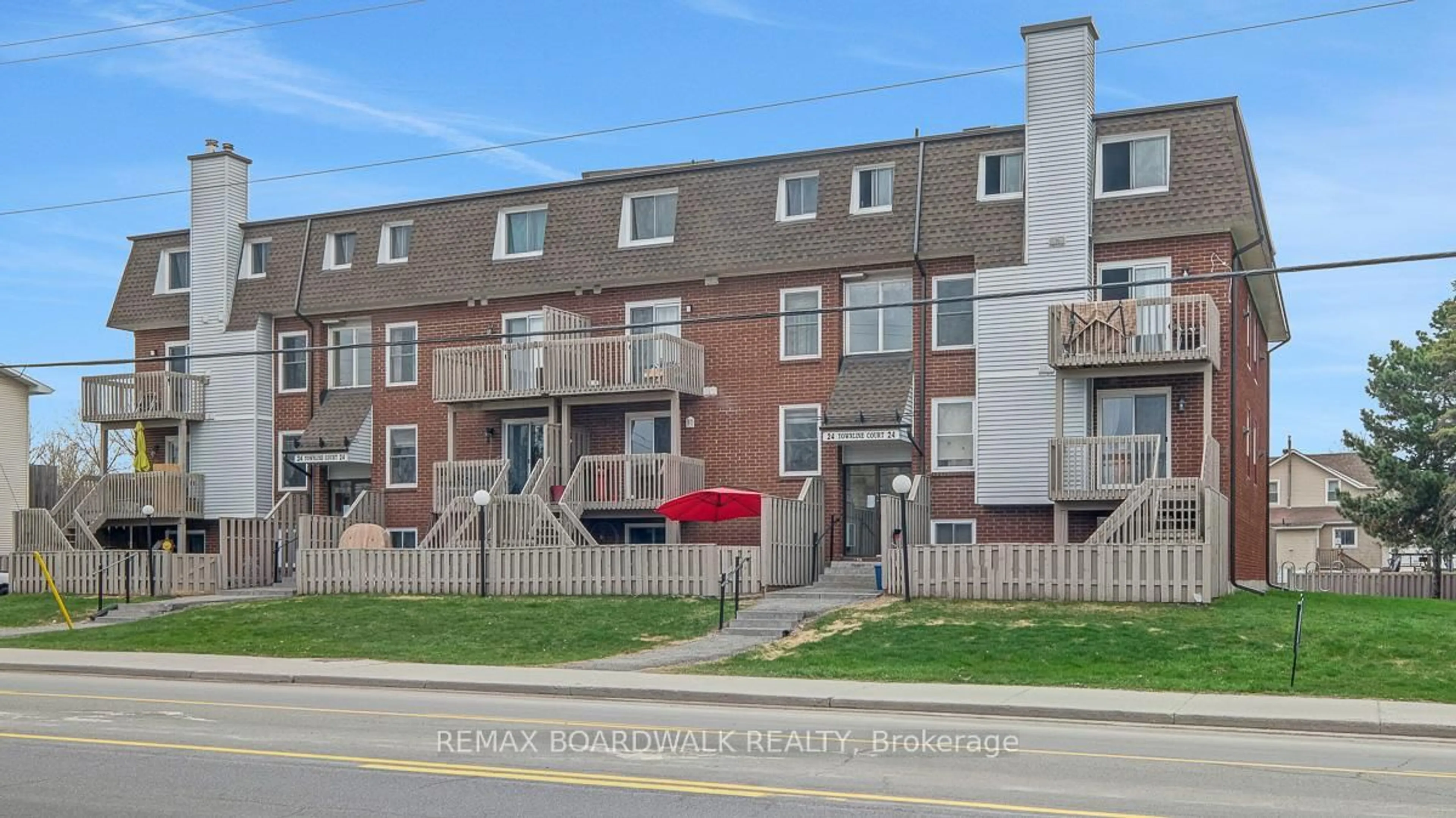 Home with brick exterior material, street for 24 Townline Rd #105, Carleton Place Ontario K7C 4B6