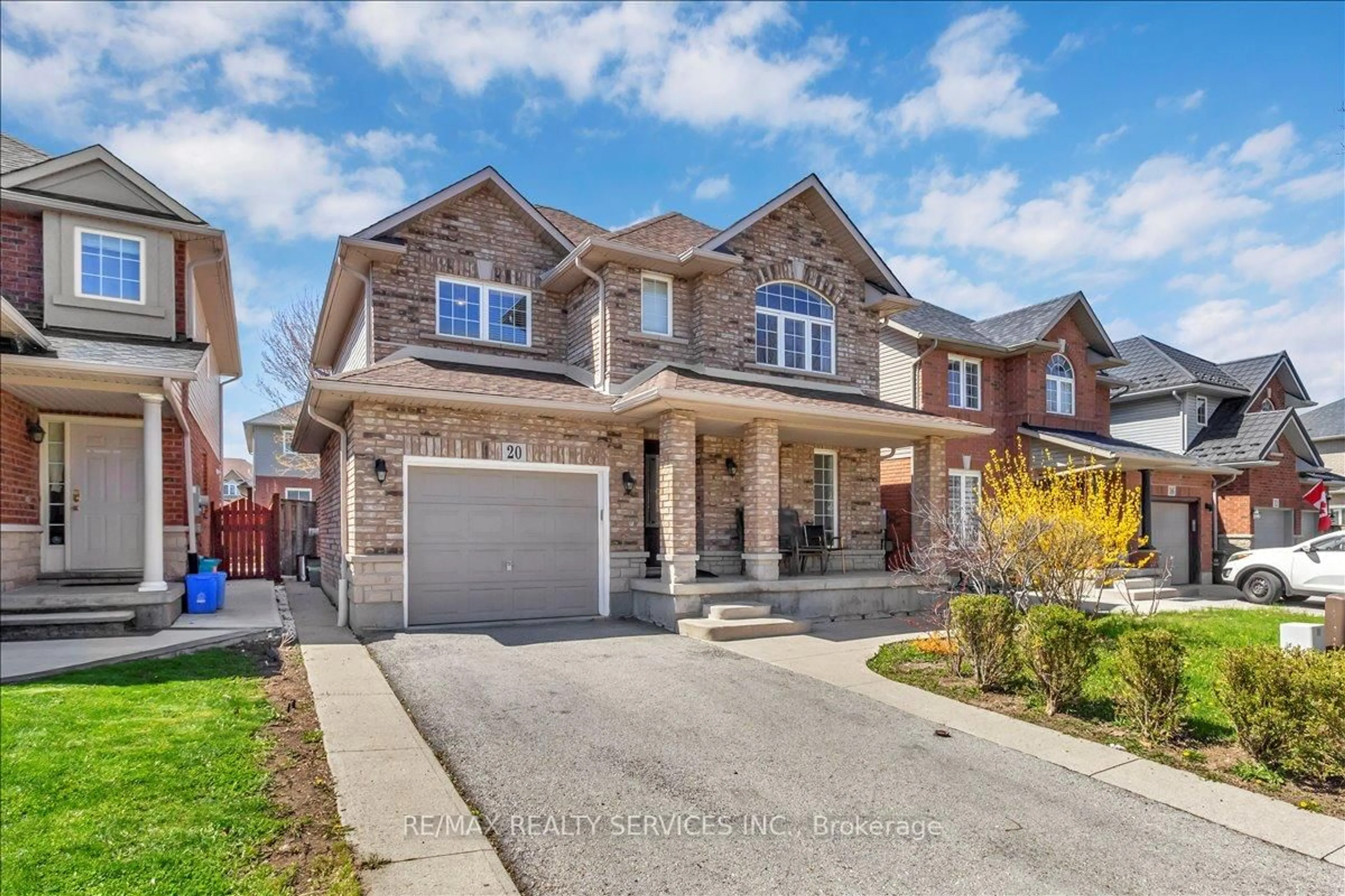 Home with brick exterior material, street for 20 Tossell Ave, Hamilton Ontario L0R 1P0