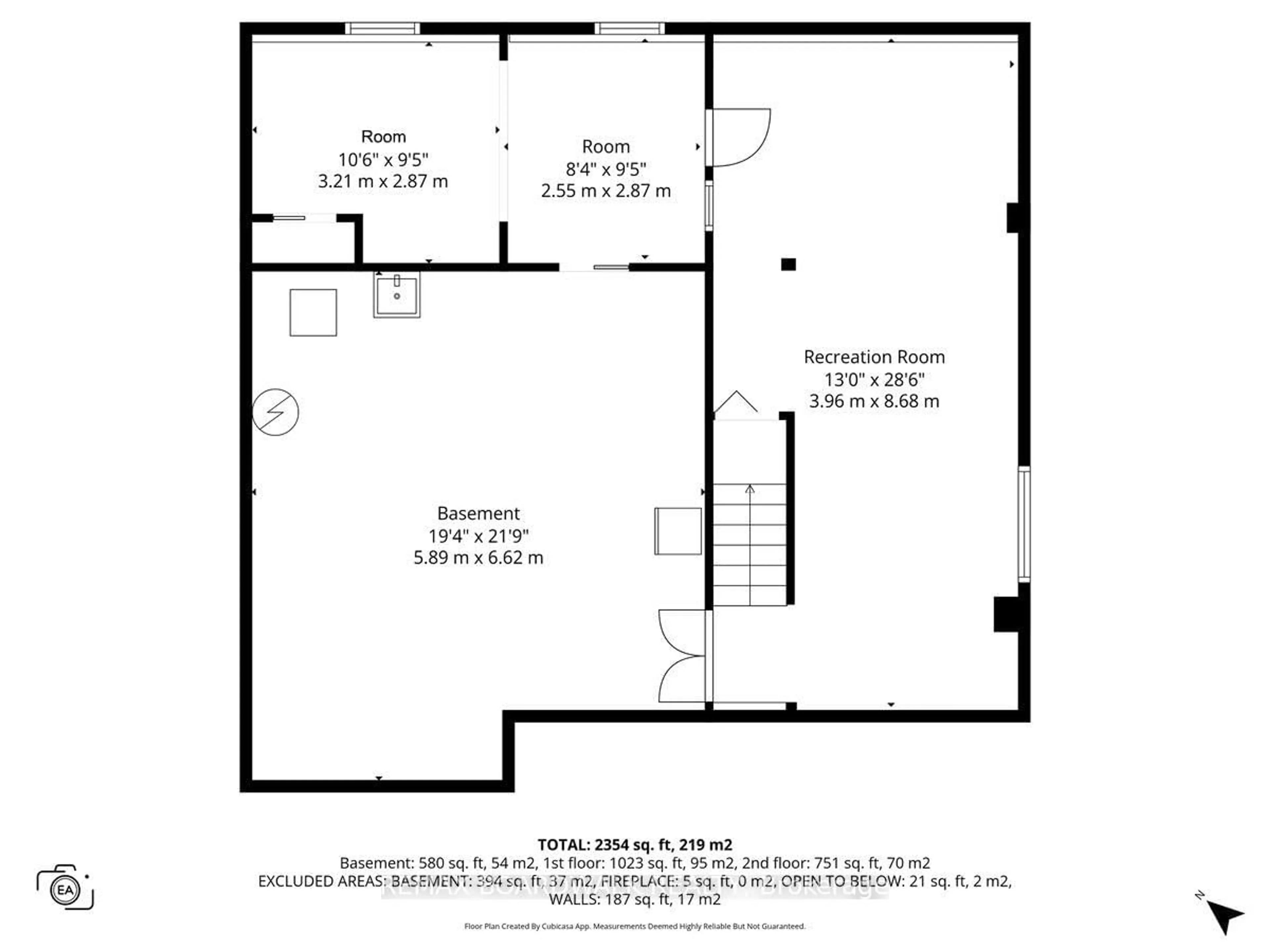 Floor plan for 1443 Larkhaven Cres, Orleans Ontario K1C 5A5