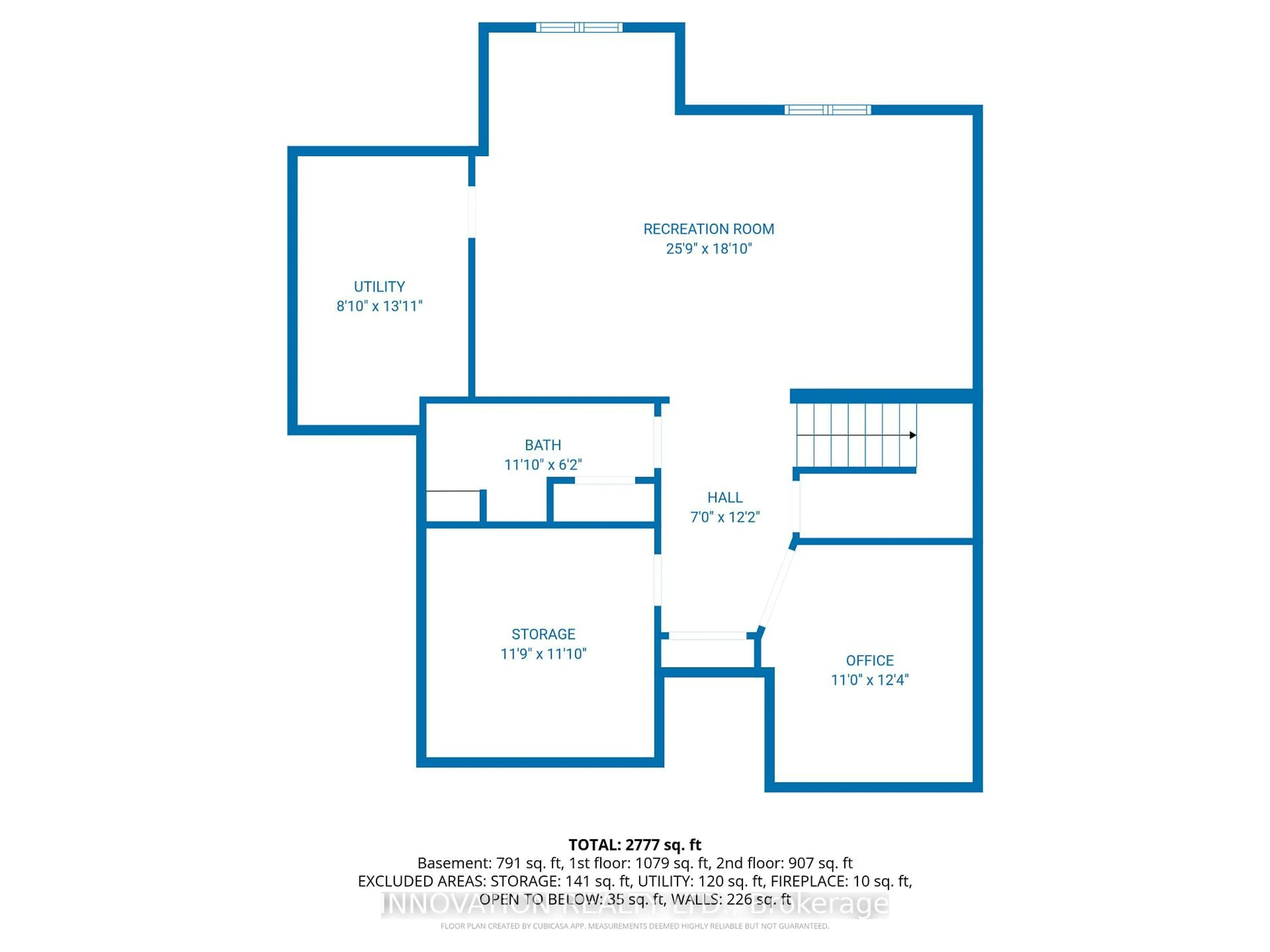 Floor plan for 122 Corndav Way, Richmond Ontario K0A 2Z0
