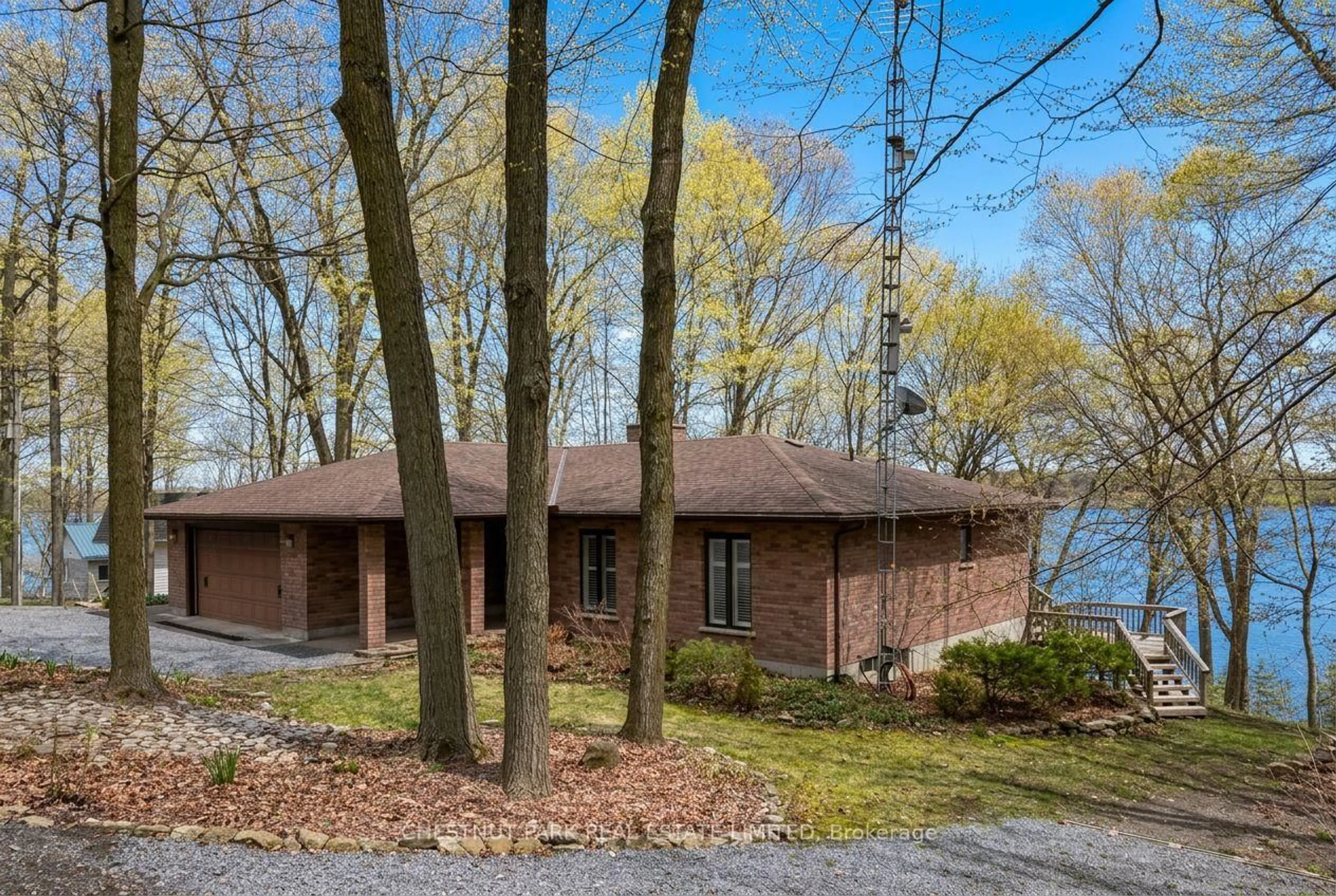 Home with brick exterior material, water/lake/river/ocean view for 12154 Loyalist Pkwy, Prince Edward County Ontario K0K 2T0