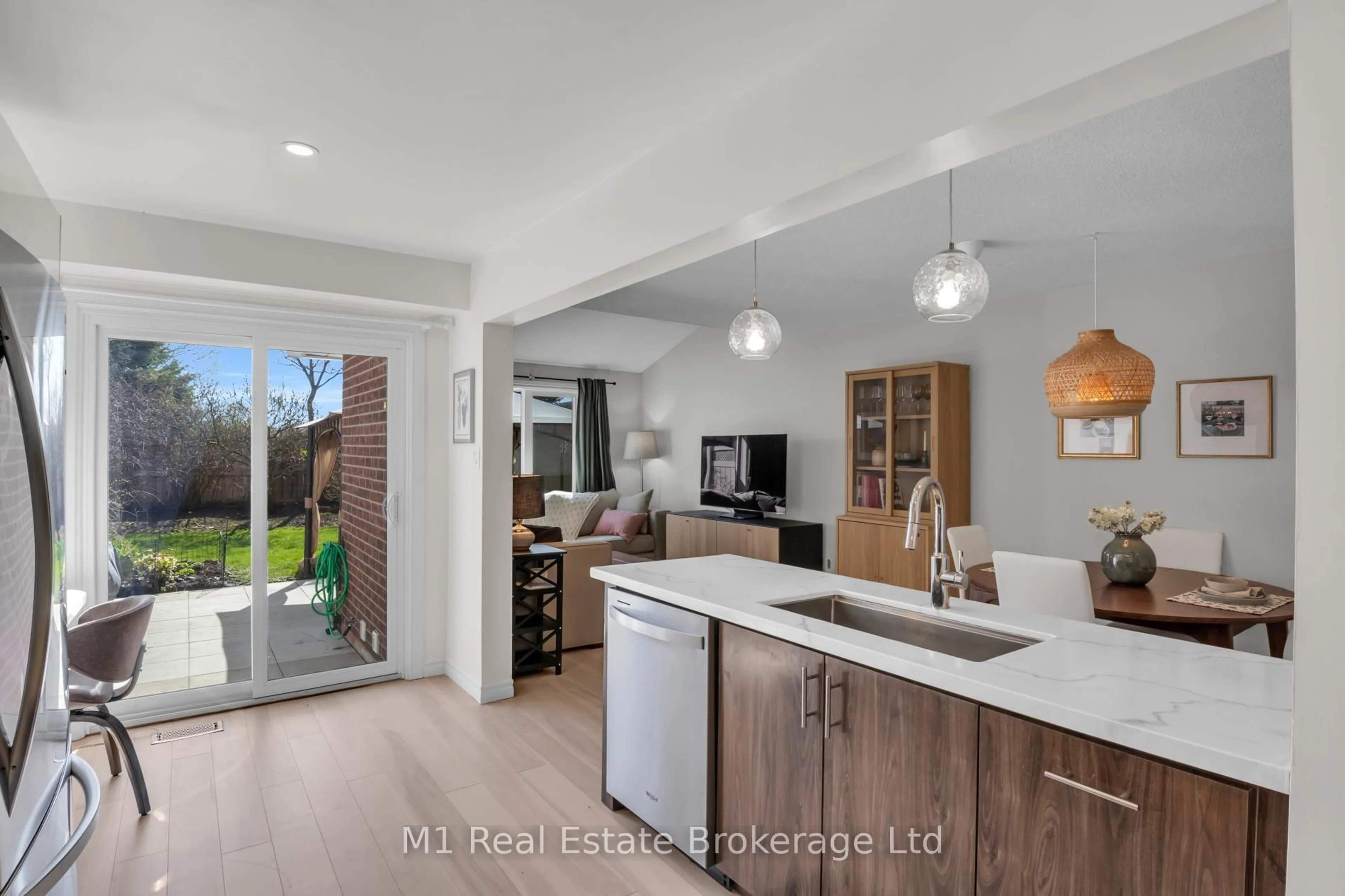 Open concept kitchen, unknown for 39 Ptarmigan Dr #5, Guelph Ontario N1C 1E8