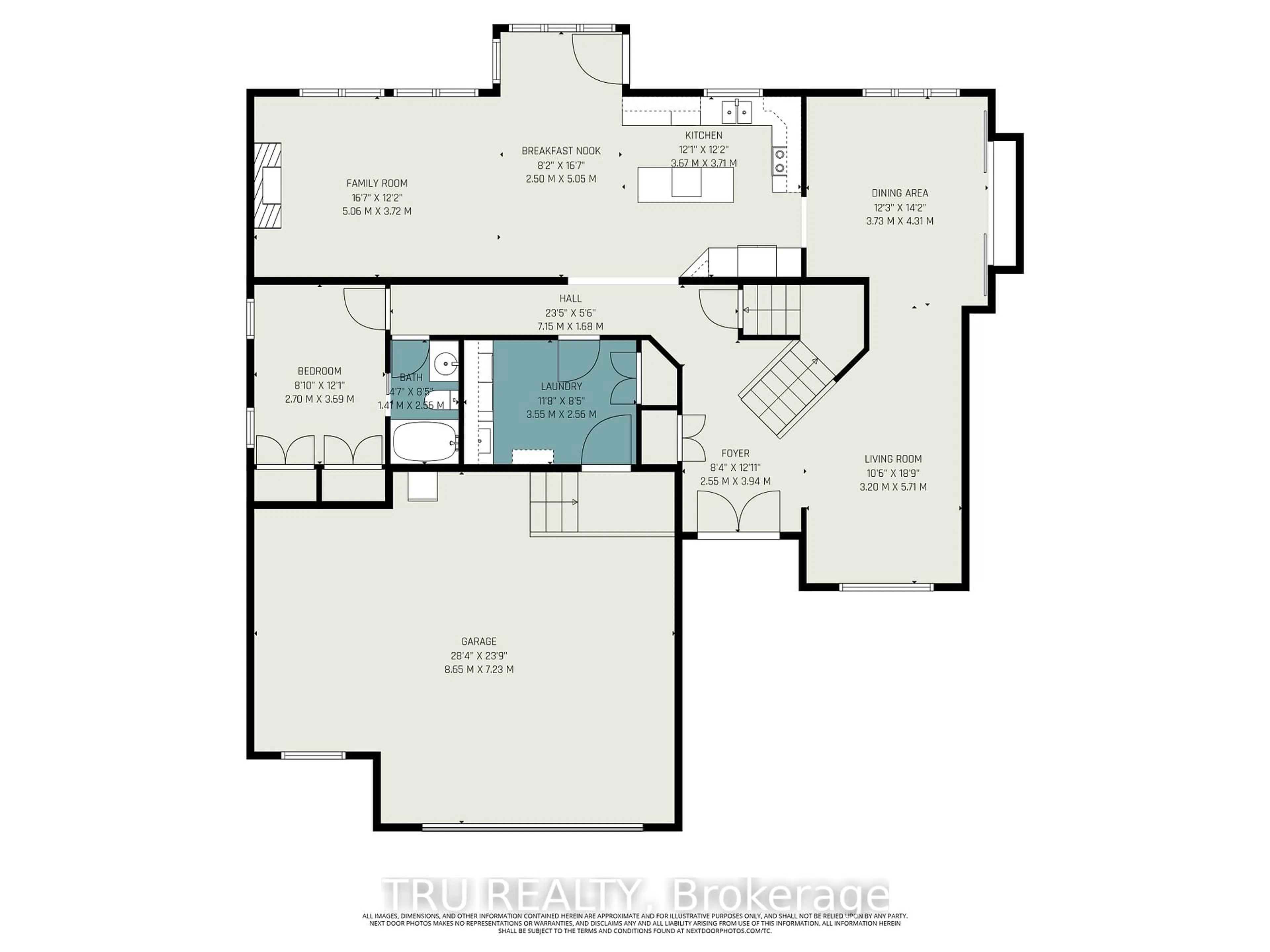 Floor plan for 6796 Suncrest Dr, Ottawa Ontario K4P 0B2