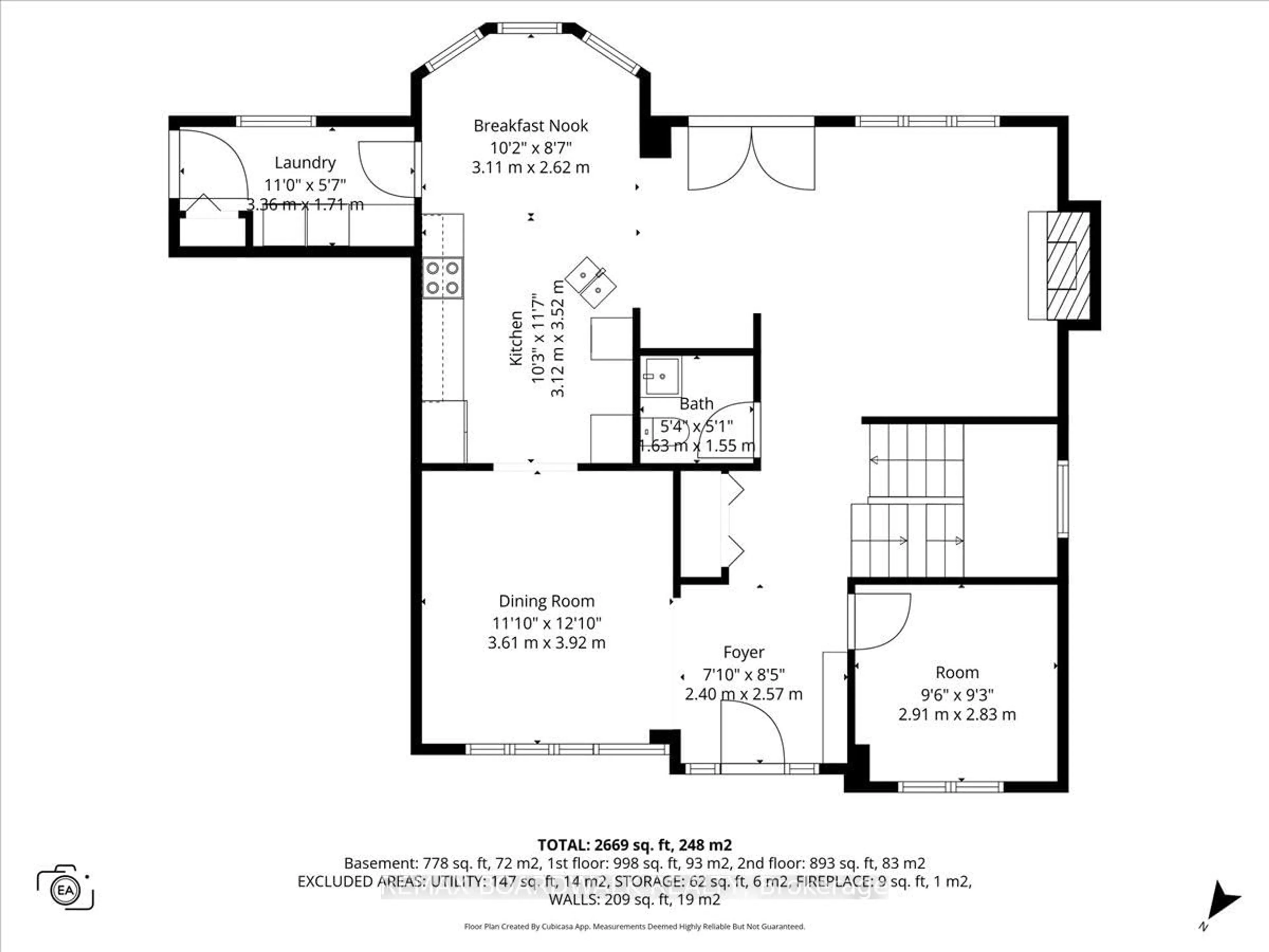 Floor plan for 8044 Craig Farm Dr, Metcalfe Ontario K0A 2P0