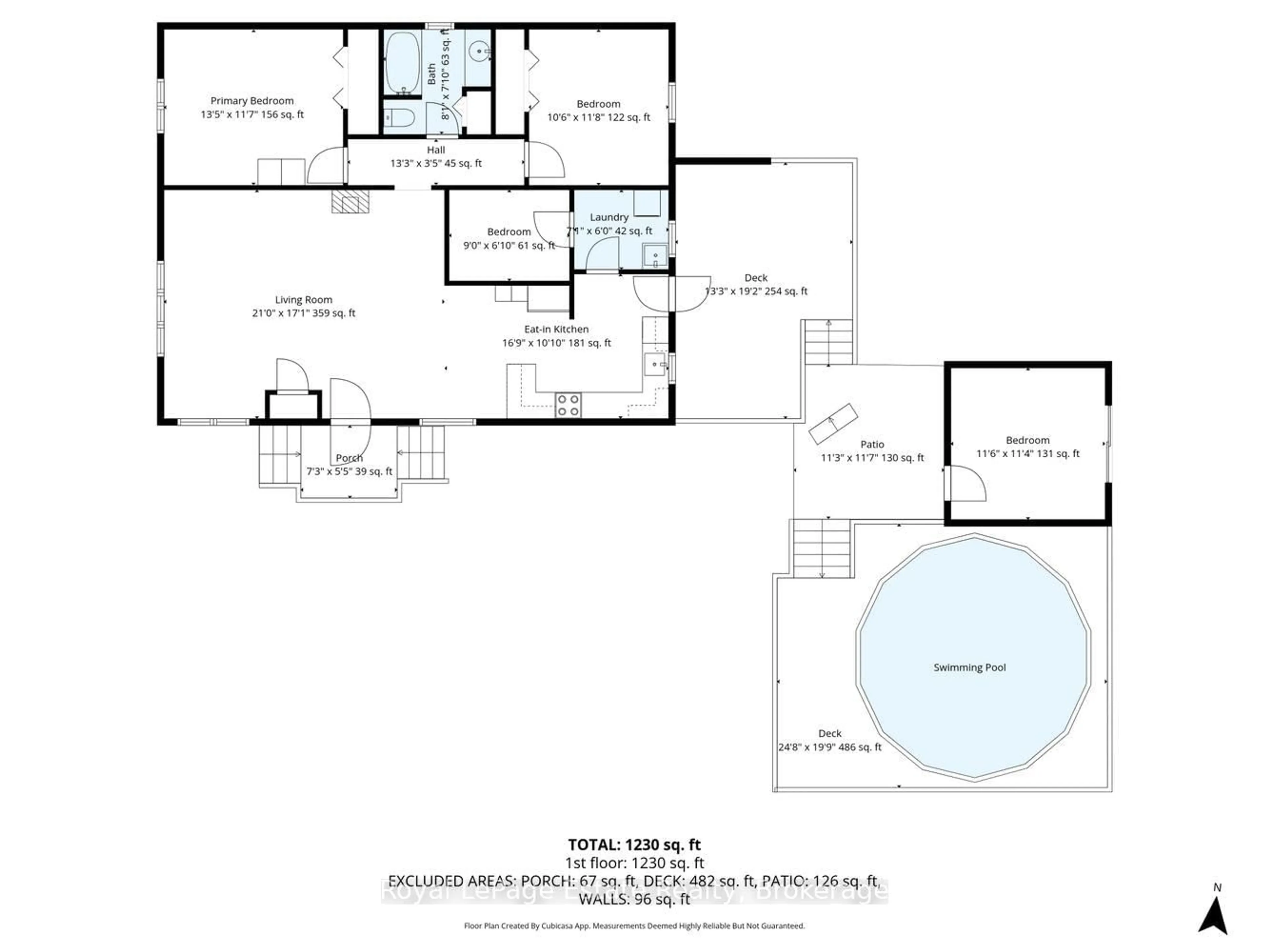 Floor plan for 1207 Sauble Falls Rd, South Bruce Peninsula Ontario N0H 2G0