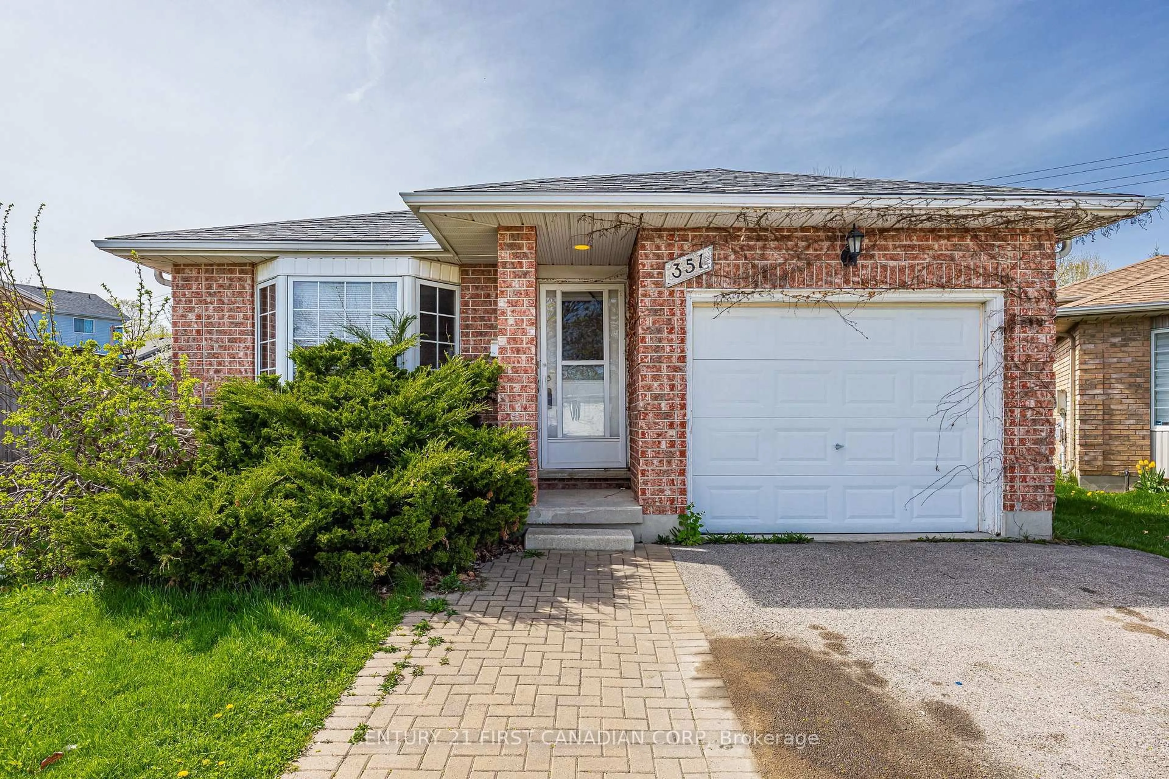 Home with brick exterior material, street for 351 Fleming Dr, London East Ontario N5V 4Y6