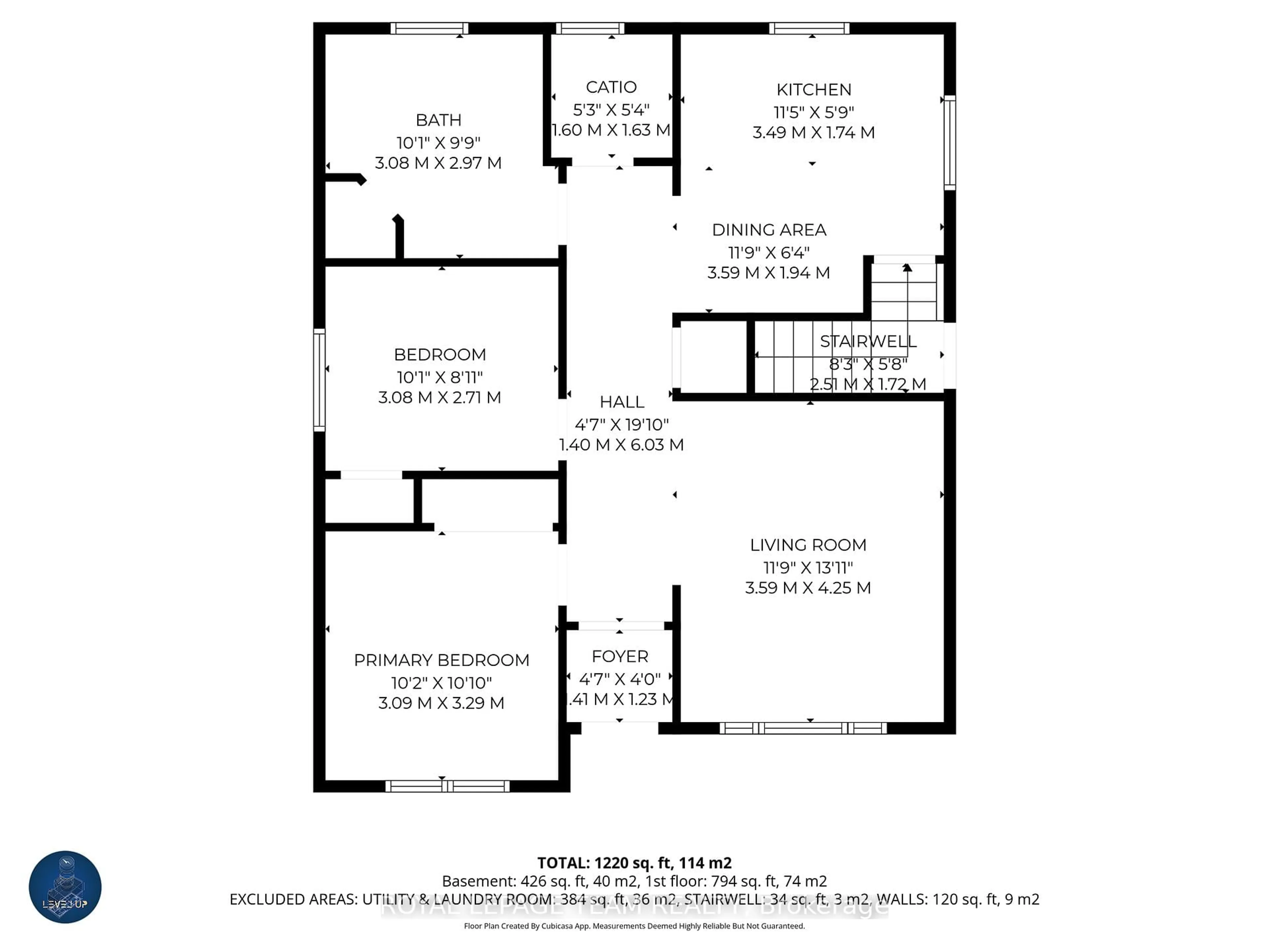 Floor plan for 228 Laframboise Ave, Cornwall Ontario K6H 3E7
