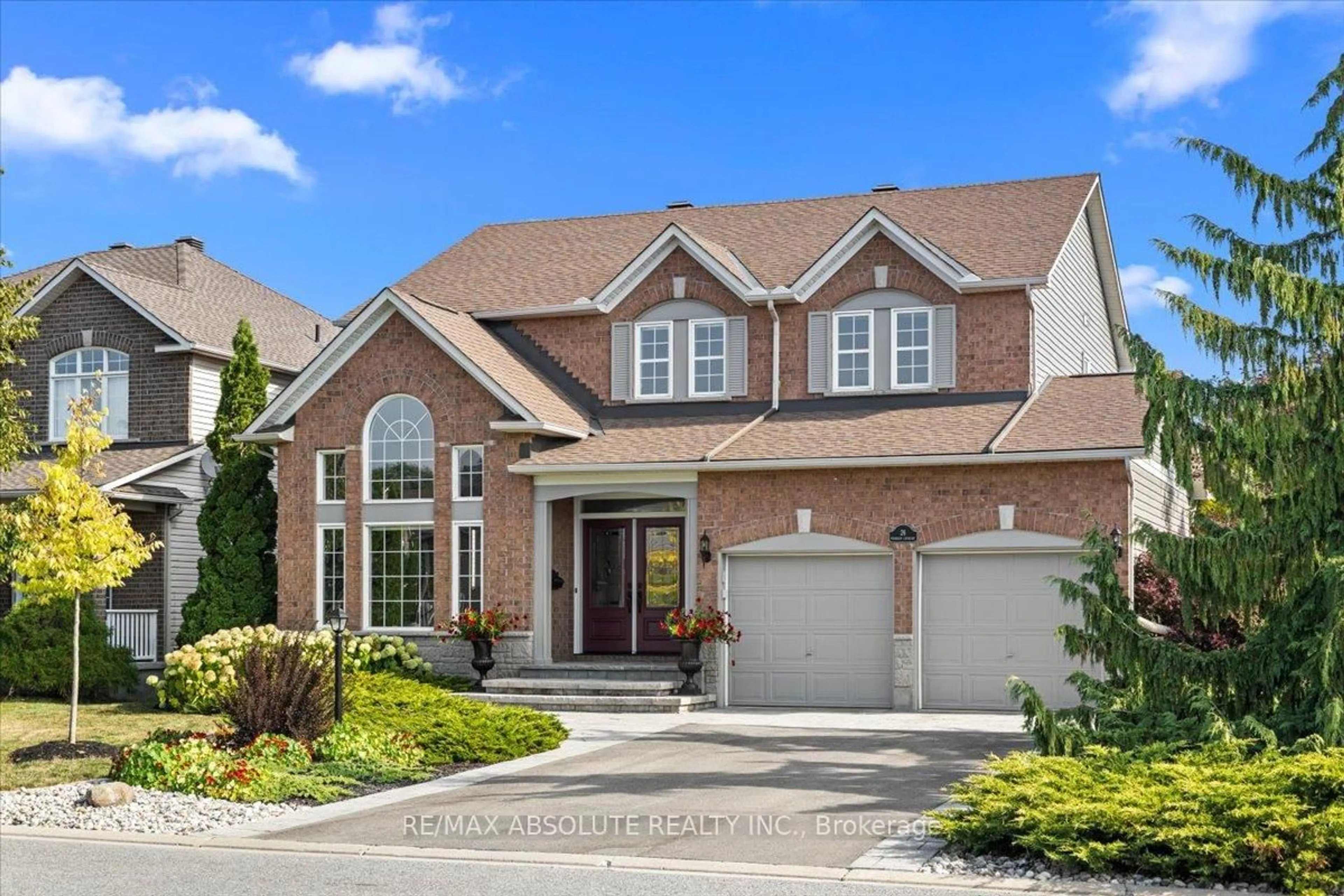 Home with brick exterior material, street for 26 Franklin Cathcart Cres, Stittsville Ontario K2S 2A7