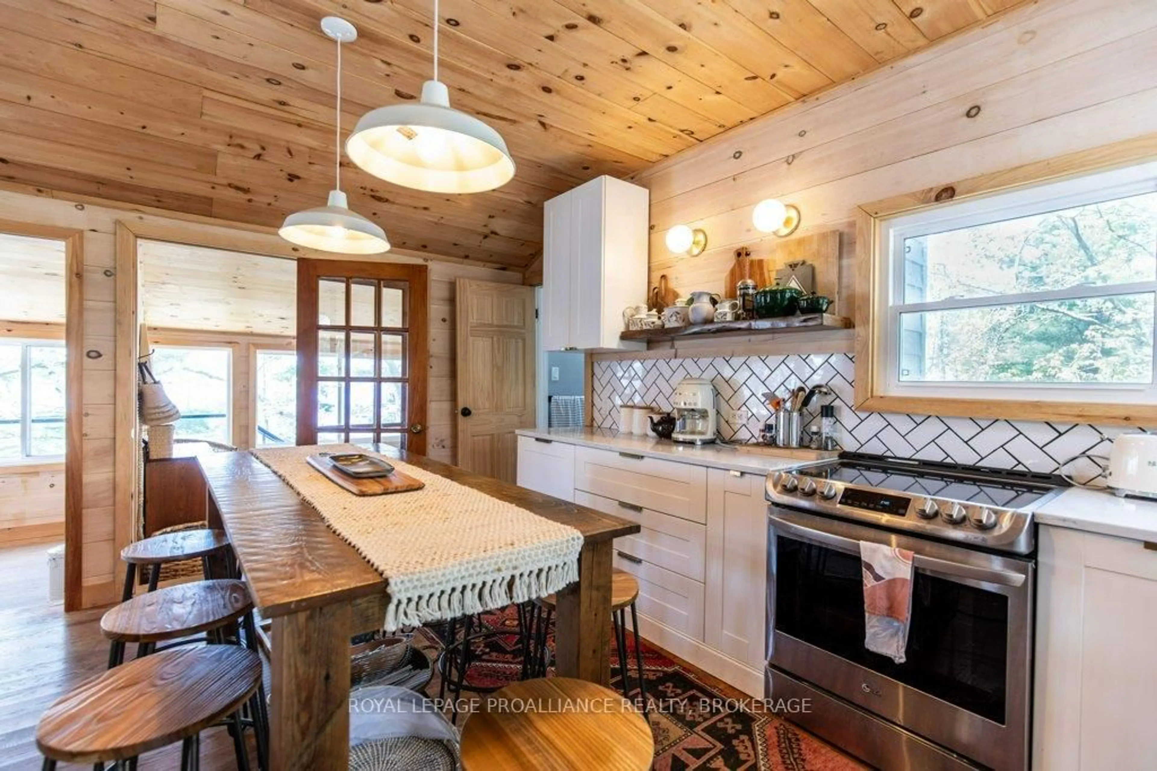 Rustic kitchen, unknown for 1055B Vilalta Lane, Godfrey Ontario K0H 1T0