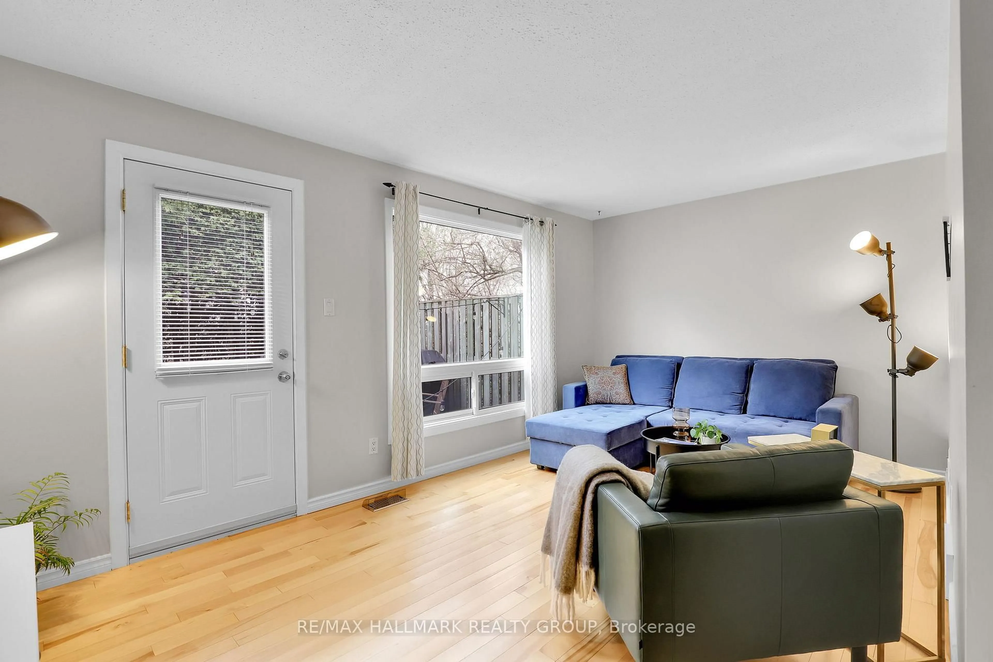 Living room with furniture, unknown for 55 Bering Crt #34, Ottawa Ontario K2L 2B8