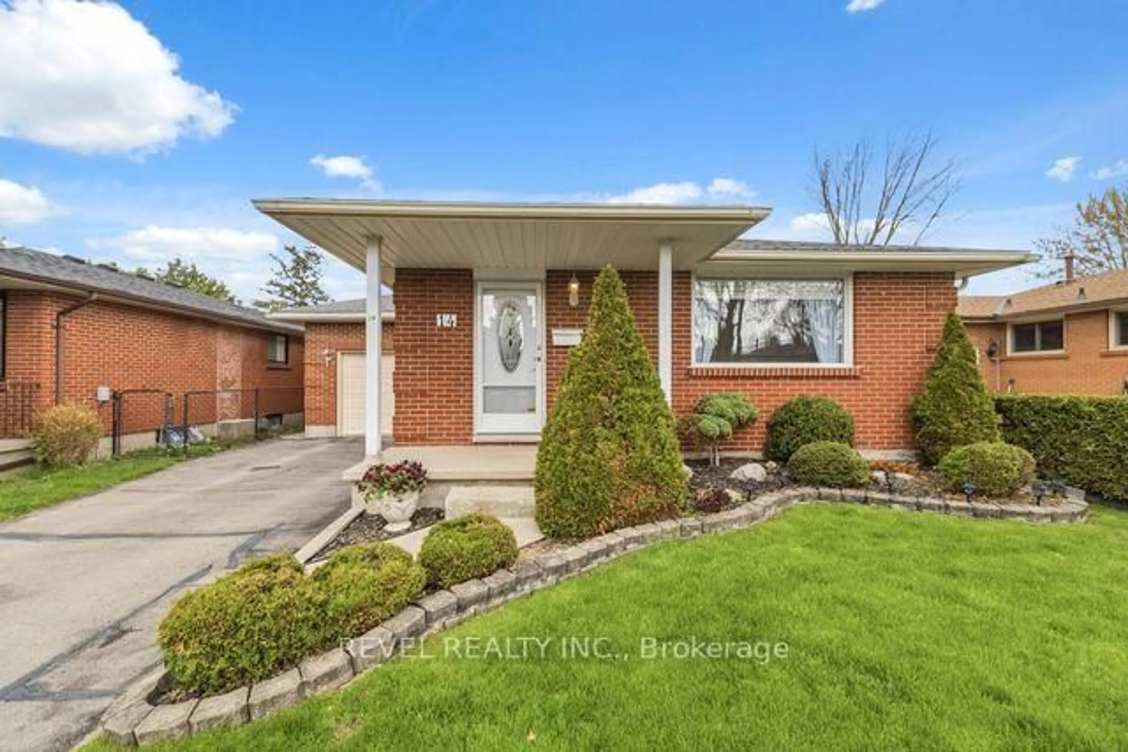 Home with brick exterior material, street for 14 Masefield Cres, London East Ontario N5V 1N1