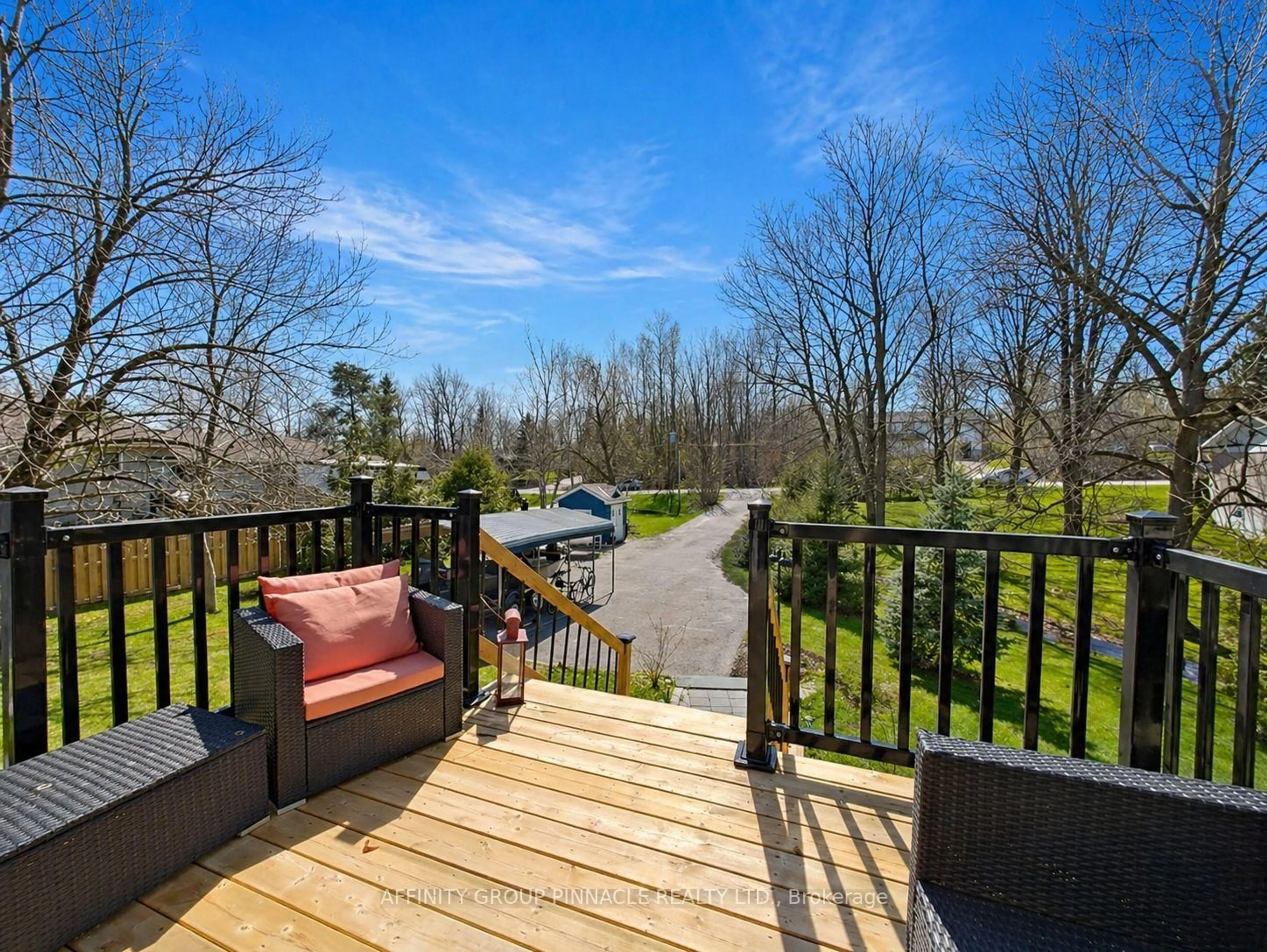 Patio, water/lake/river/ocean view for 39 Muskie Dr, Kawartha Lakes Ontario K0M 2C0