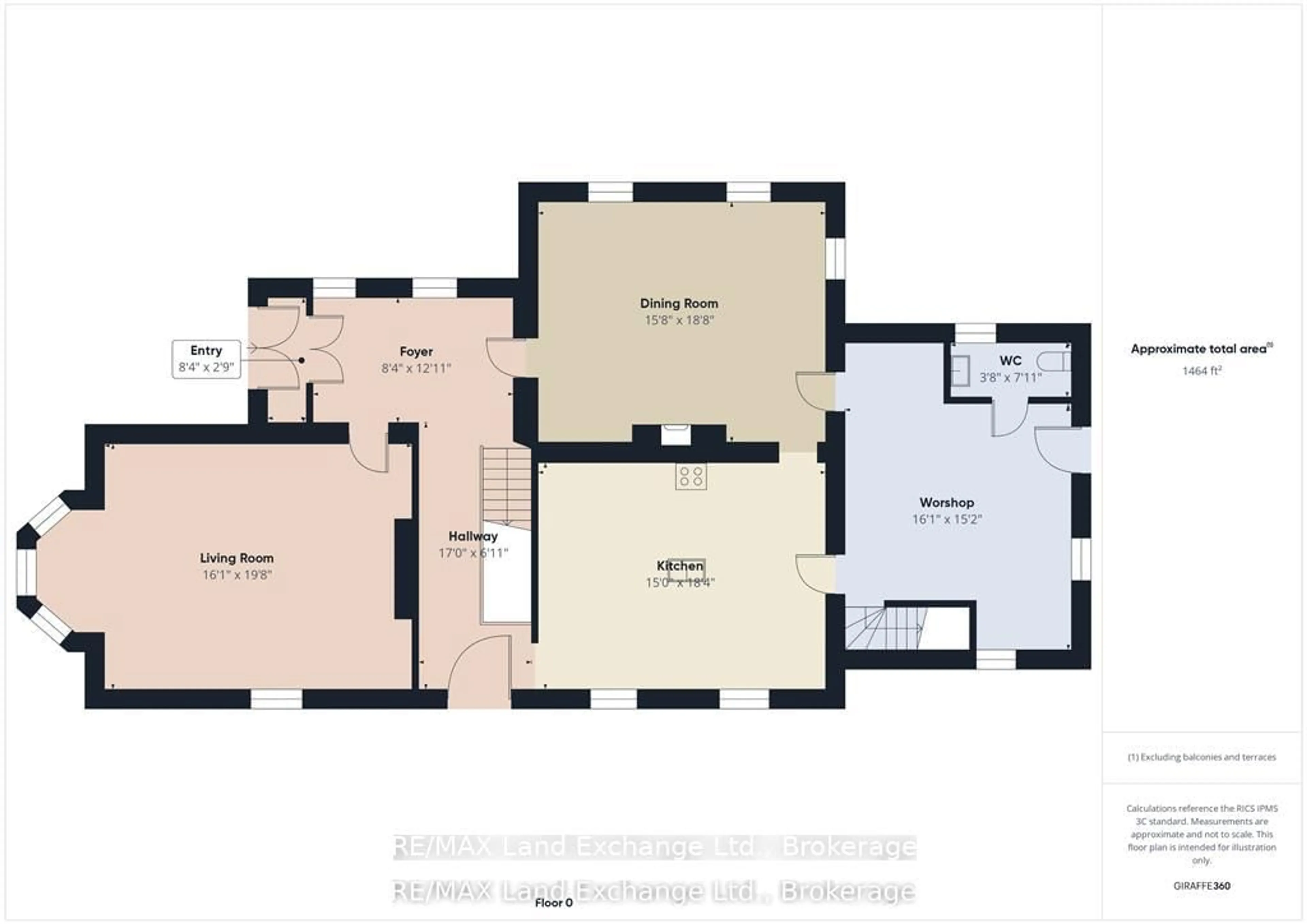 Floor plan for 276 Durham St, Kincardine Ontario N2Z 2X9