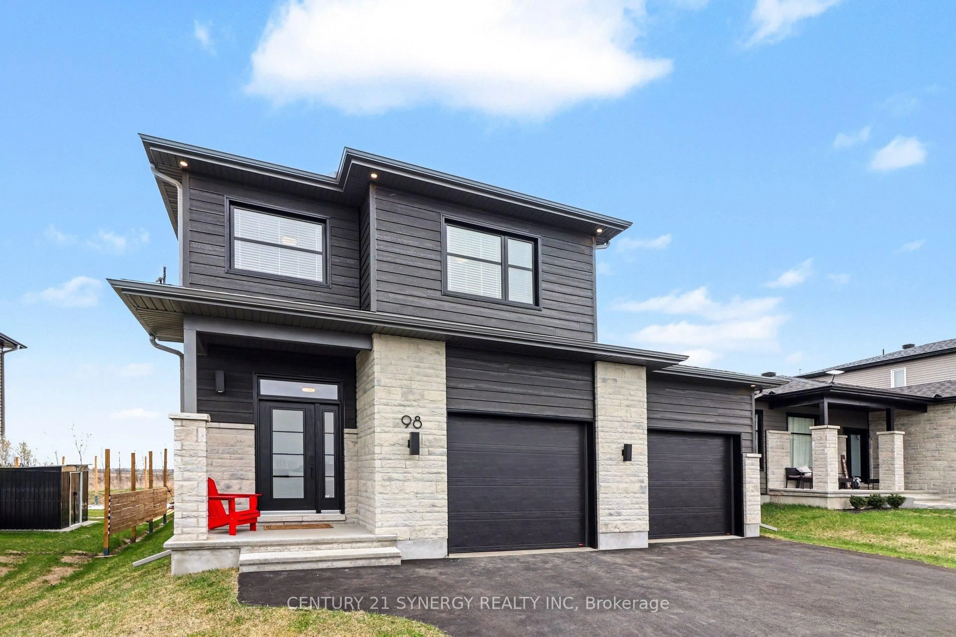 Home with brick exterior material, street for 98 Villeneuve St, North Stormont Ontario K0C 1W0