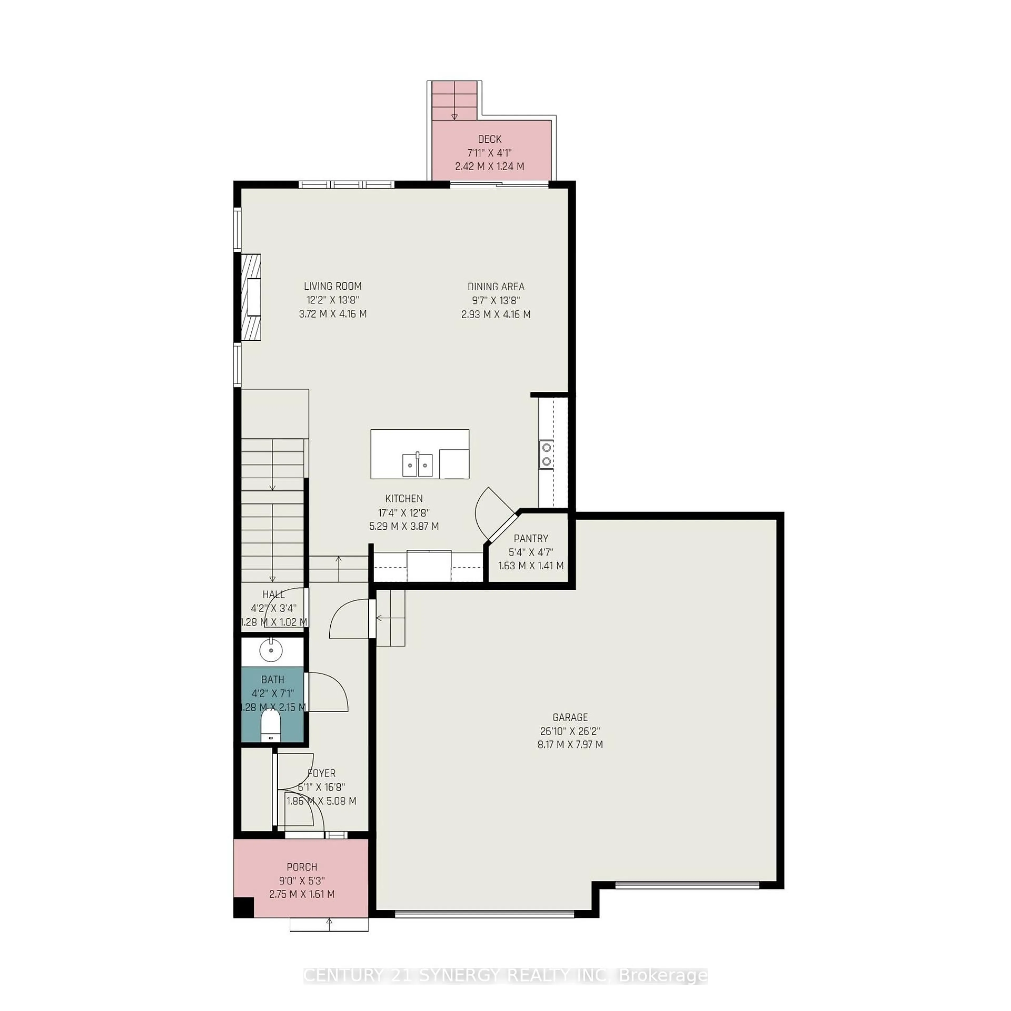 Floor plan for 98 Villeneuve St, North Stormont Ontario K0C 1W0