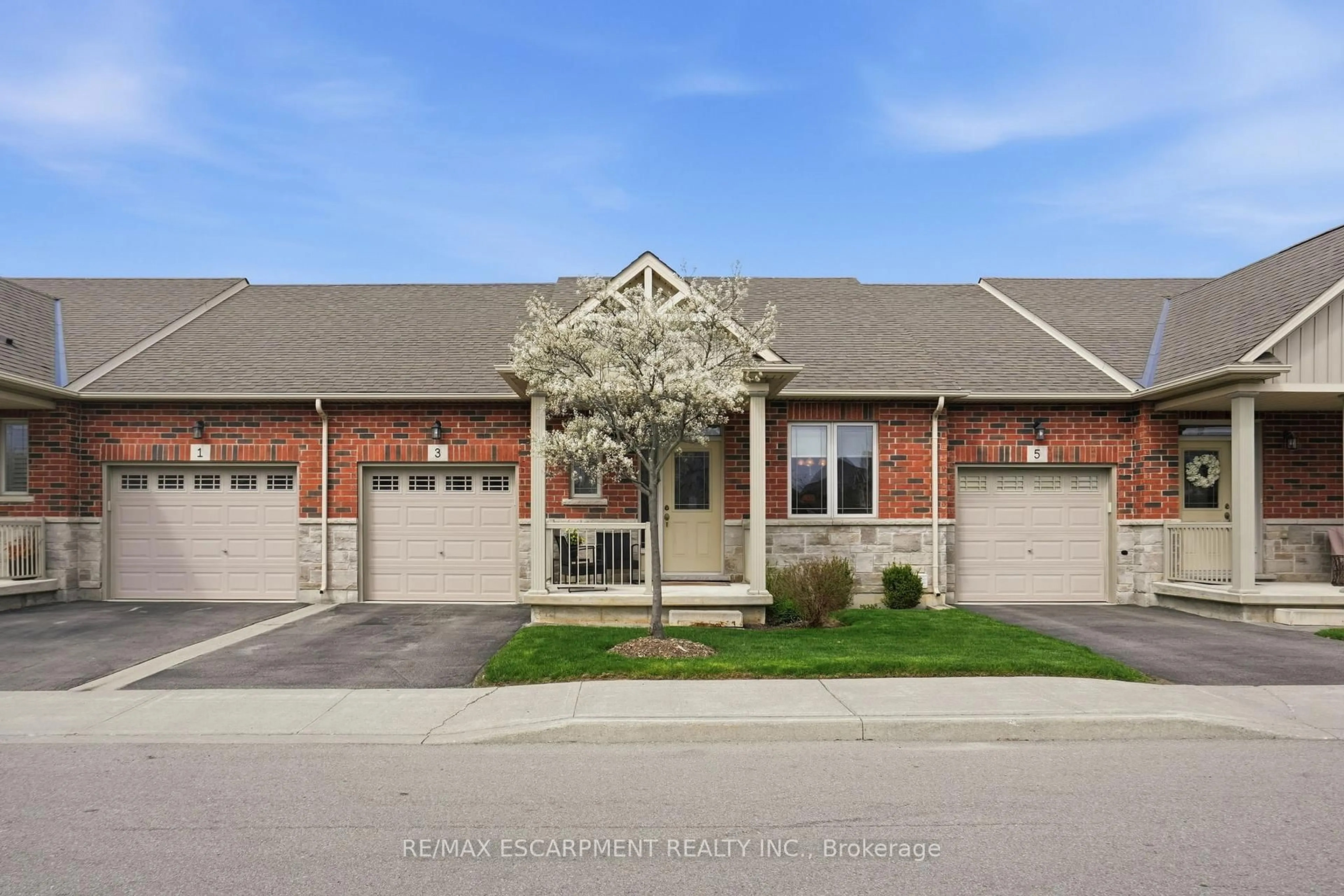 Home with brick exterior material, street for 3 Ecker Lane, Hamilton Ontario L0R 1C0