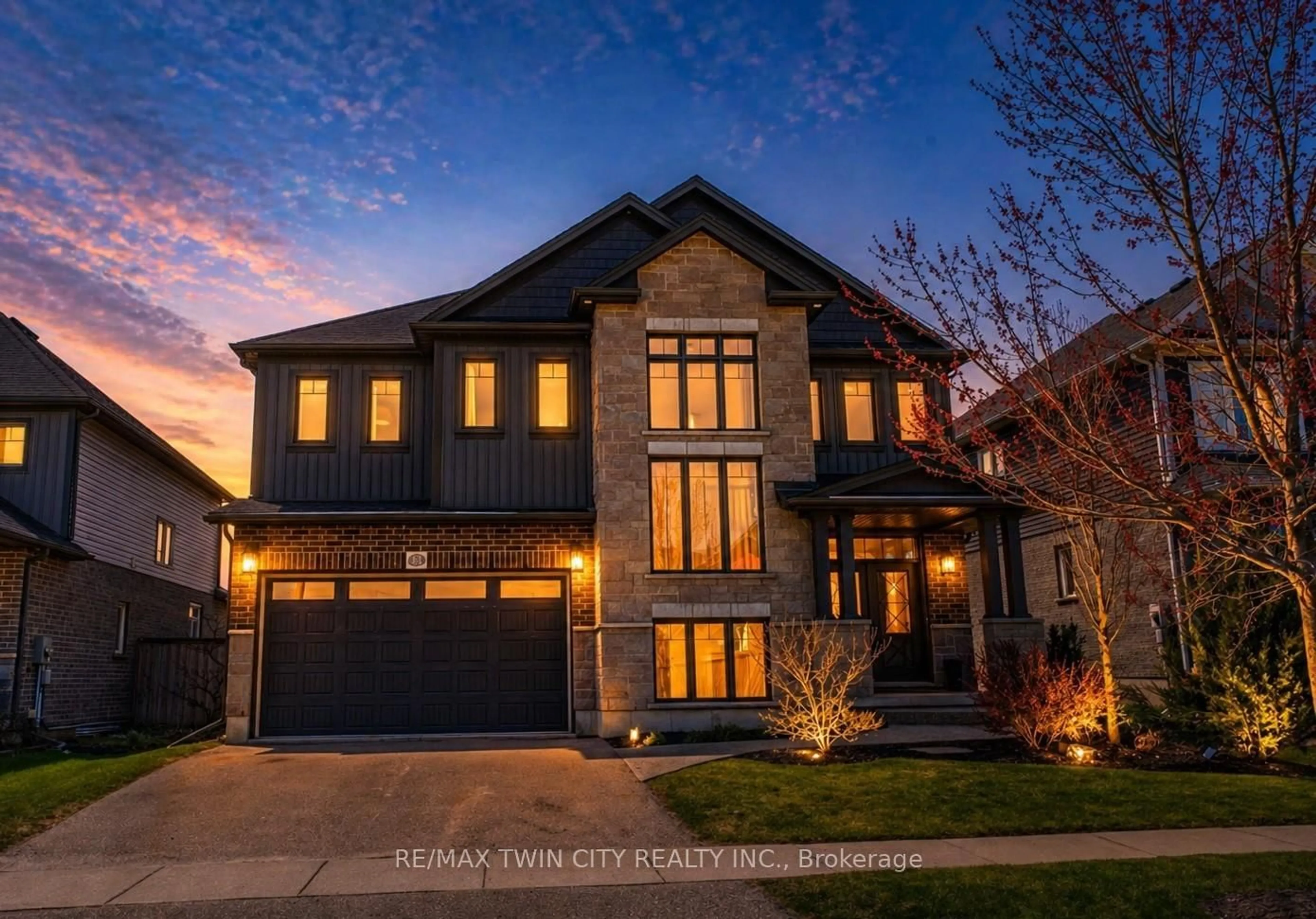 Home with brick exterior material, street for 85 Michael Myers Rd, Wilmot Ontario N3A 0A5