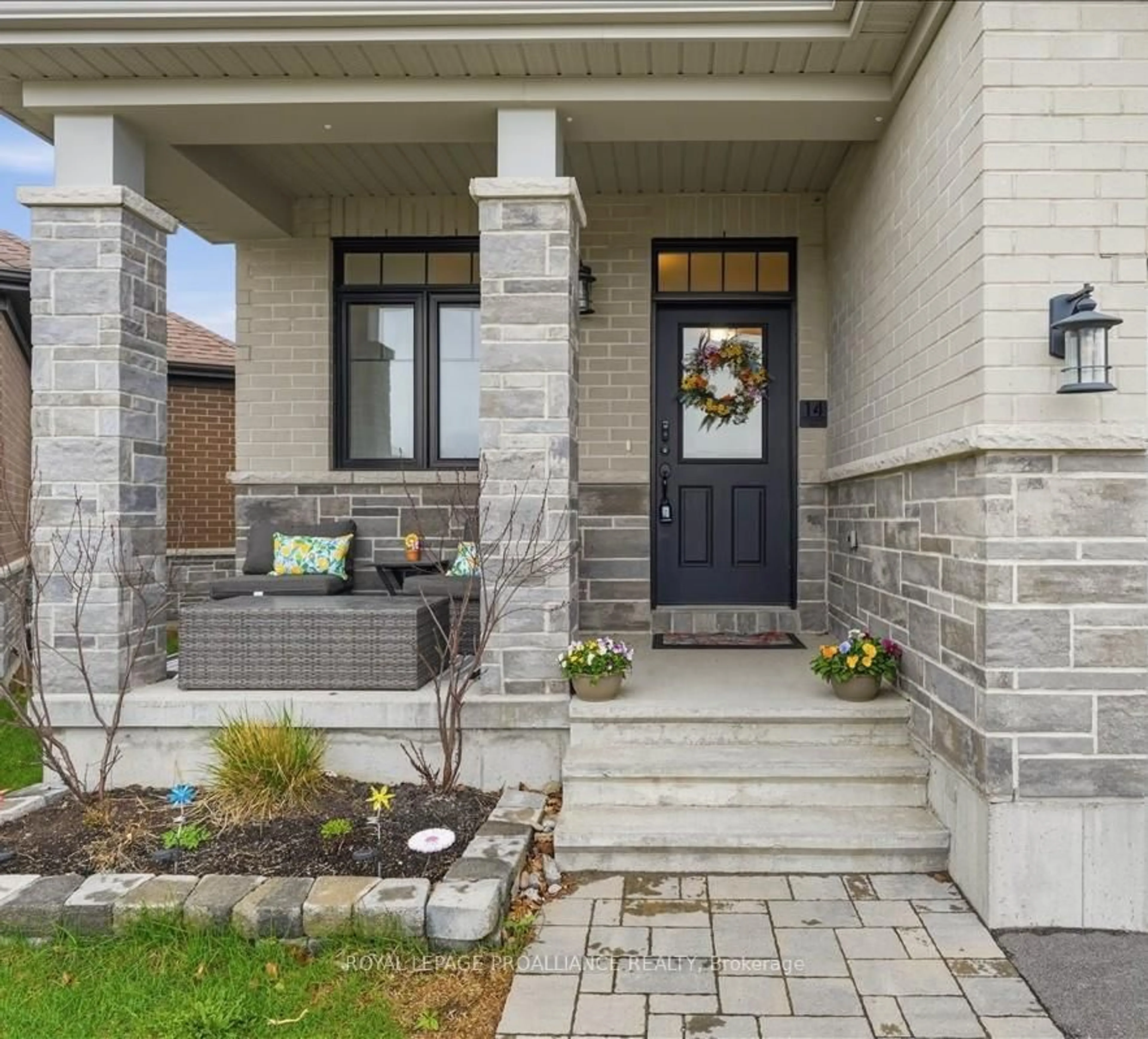 Home with brick exterior material, street for 14 Athabaska Dr, Belleville Ontario K8N 0T7