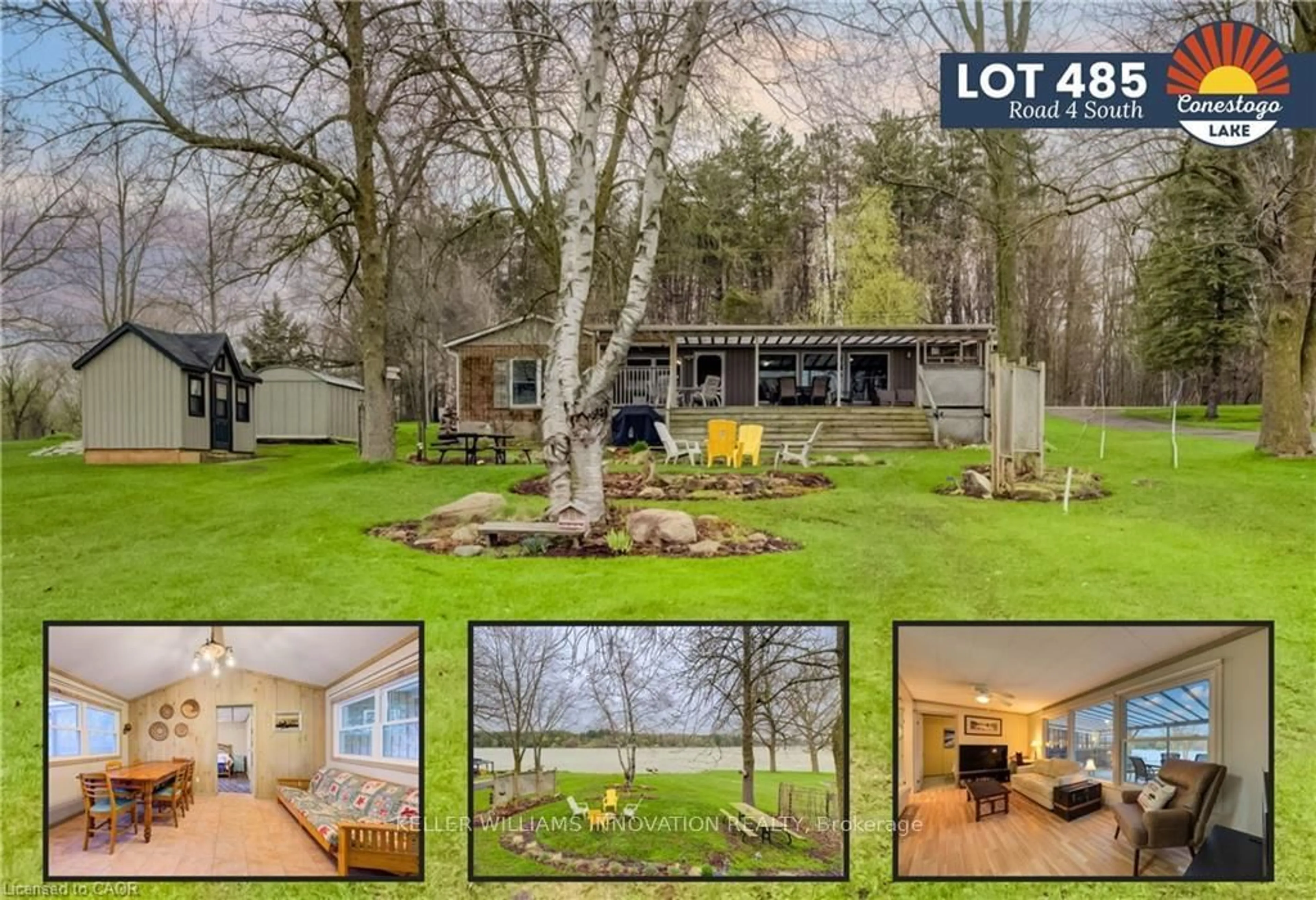 A pic from outside/outdoor area/front of a property/back of a property/a pic from drone, unknown for Lot 485 4 Rd, Mapleton Ontario N0G 2K0