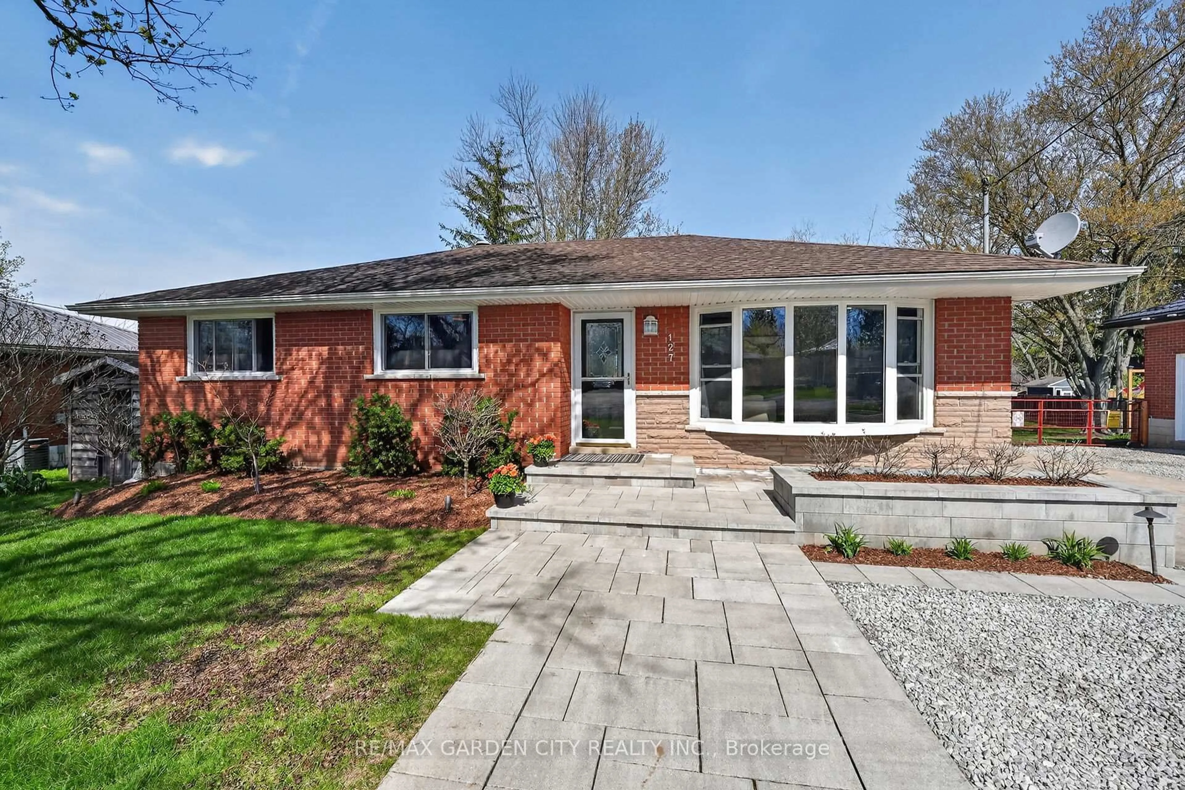 Home with brick exterior material, street for 127 Ayr St, Haldimand Ontario N3W 1E5