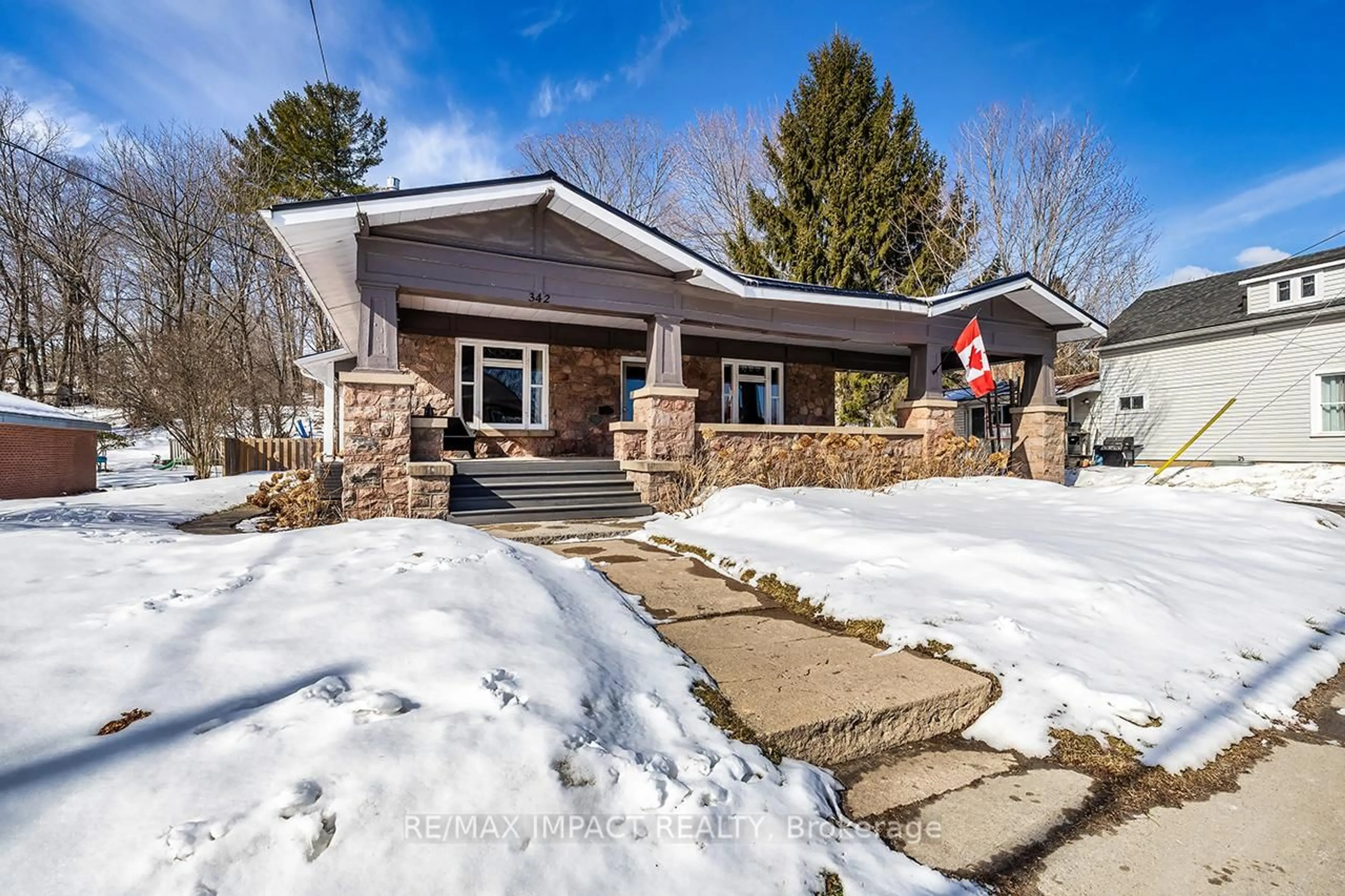 Home with brick exterior material, street for 342 Metcalf St, Tweed Ontario K0K 3J0