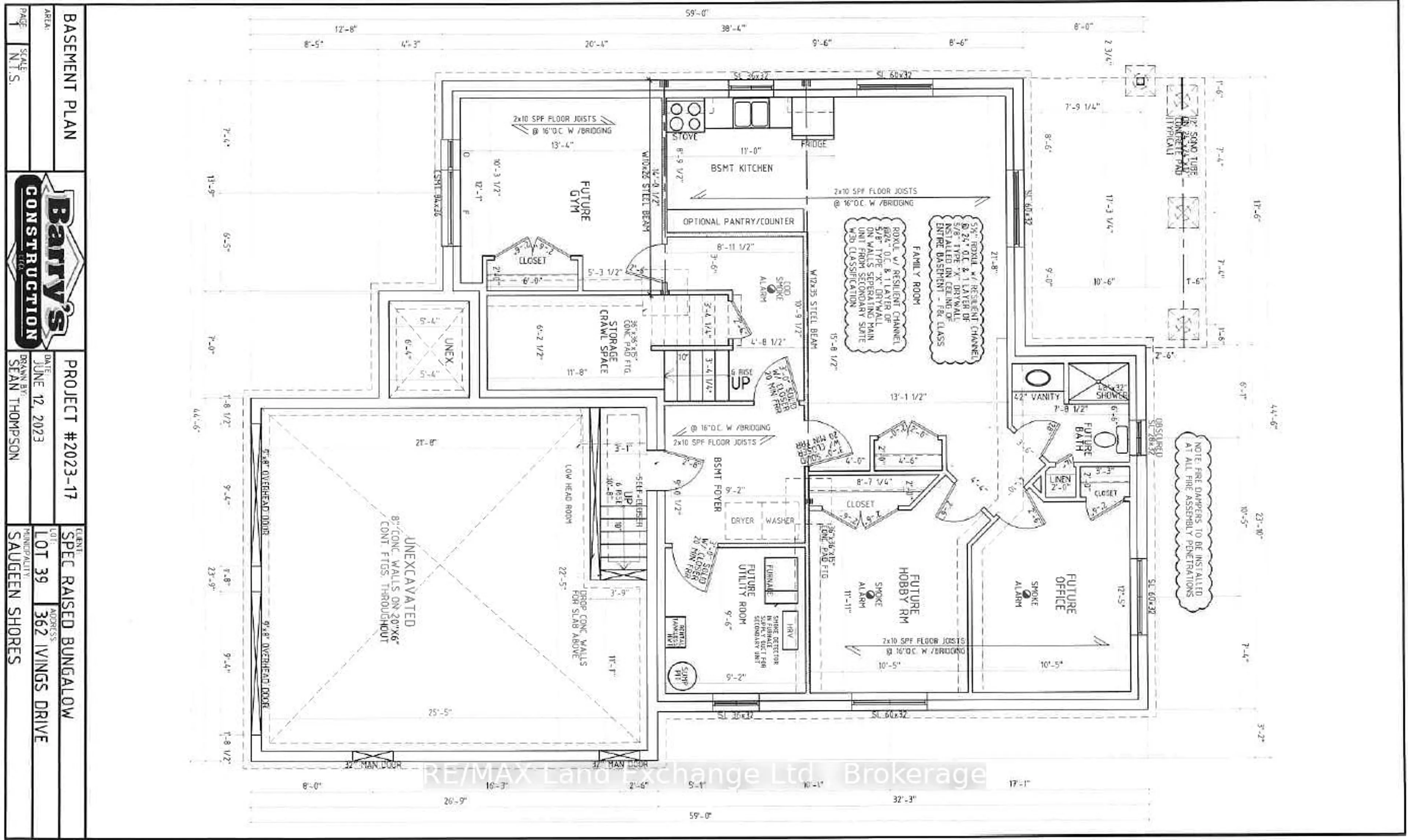 Floor plan for 362 Ivings Dr, Saugeen Shores Ontario N0H 2C1
