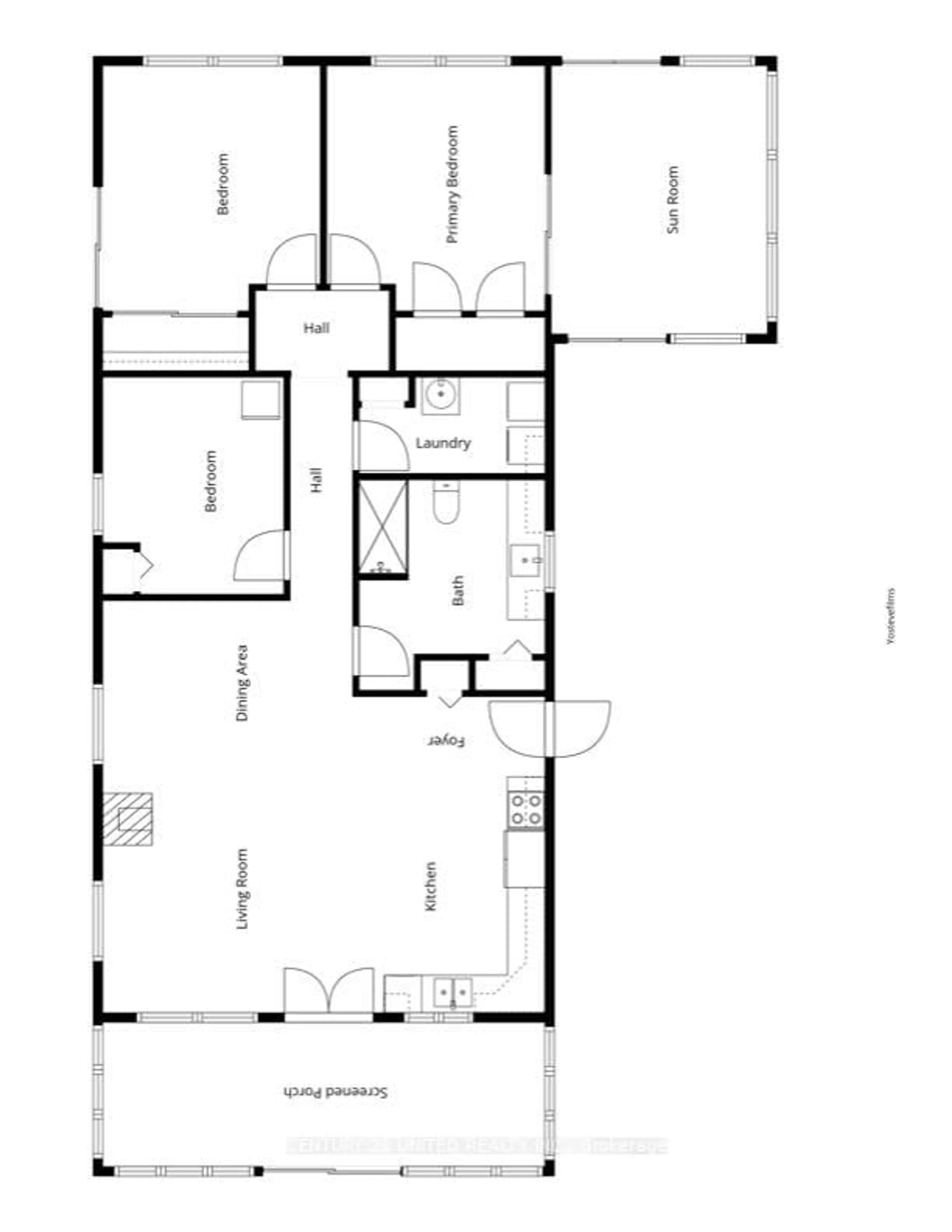 Floor plan for 1612 Shanick Rd, Limoges Ontario K0K 2M0