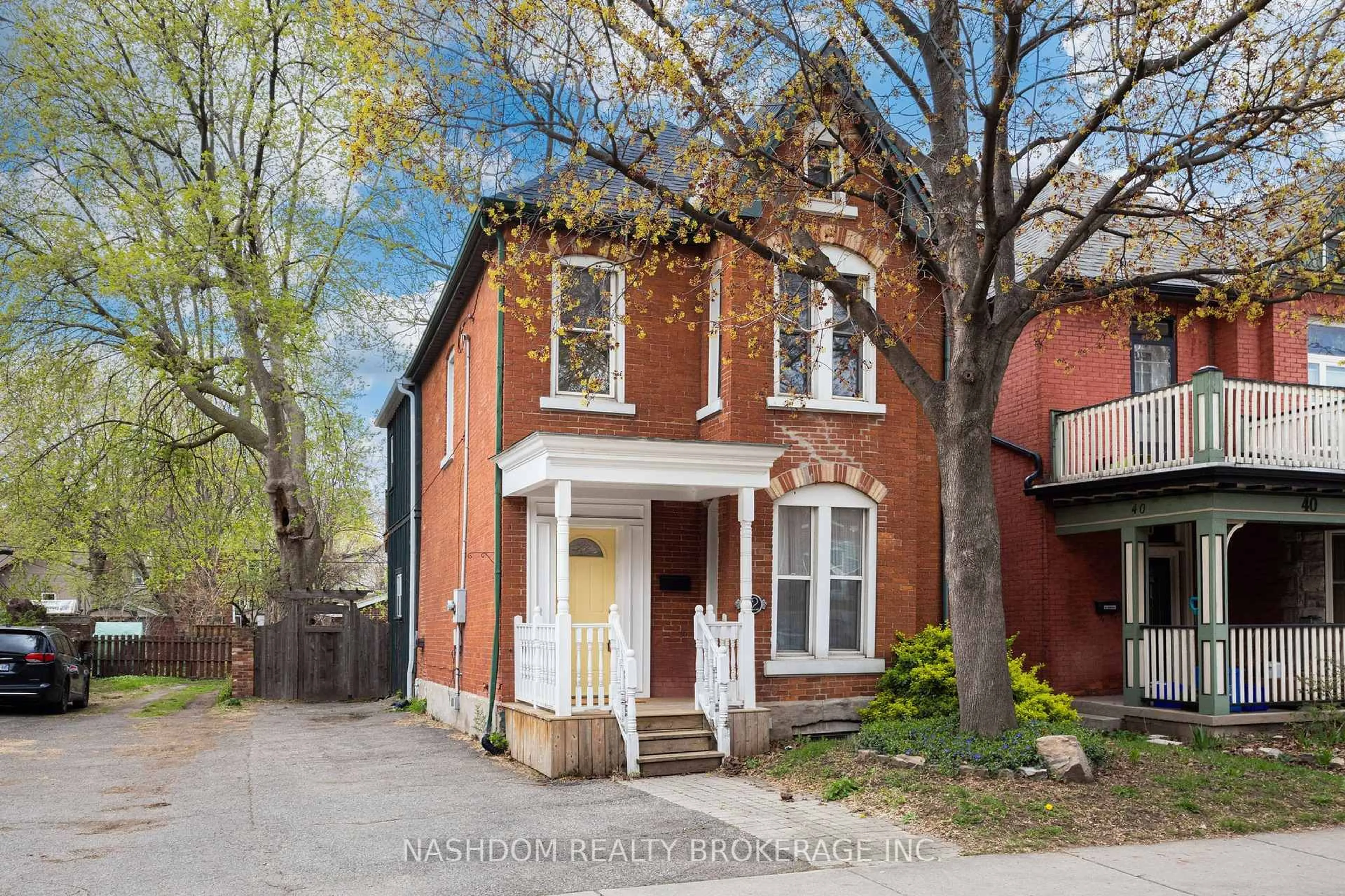 Home with brick exterior material, street for 42 Erie Ave, Hamilton Ontario L8N 2W6