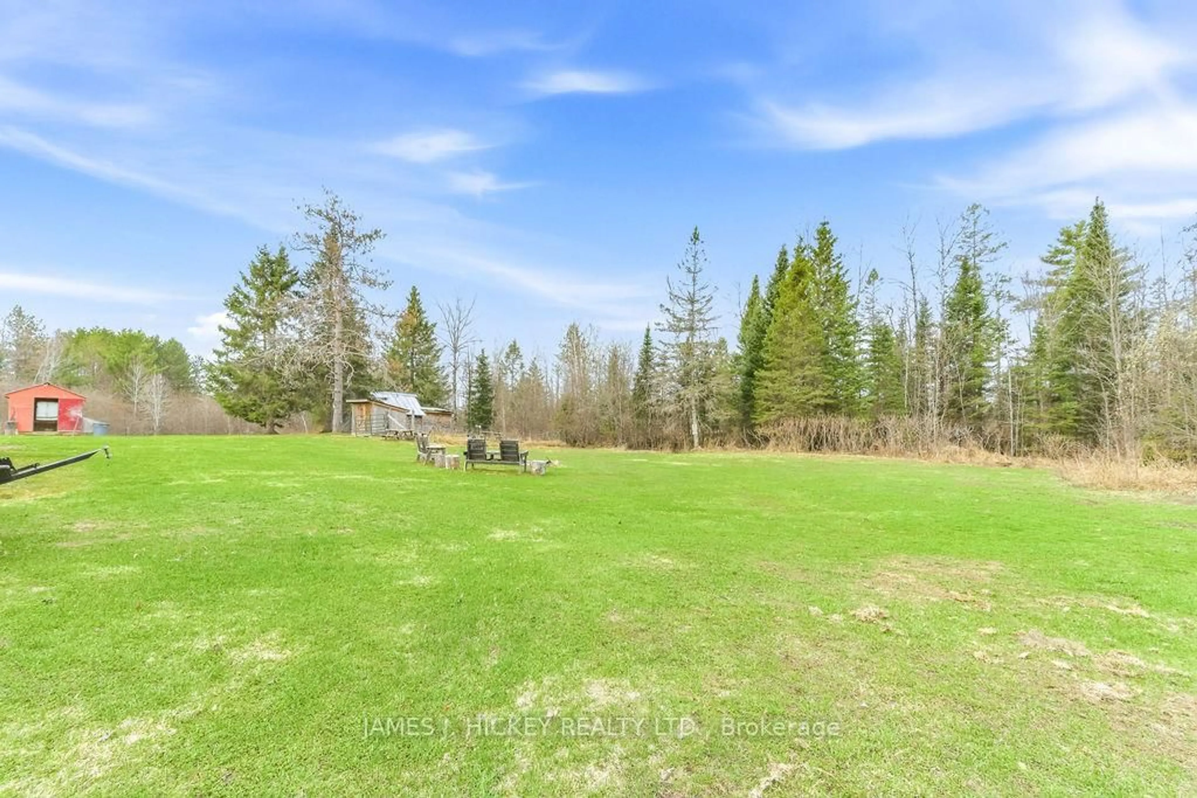 A pic from outside/outdoor area/front of a property/back of a property/a pic from drone, forest/trees view for 1437 Wylie Rd, Deep River Ontario K0J 1P0