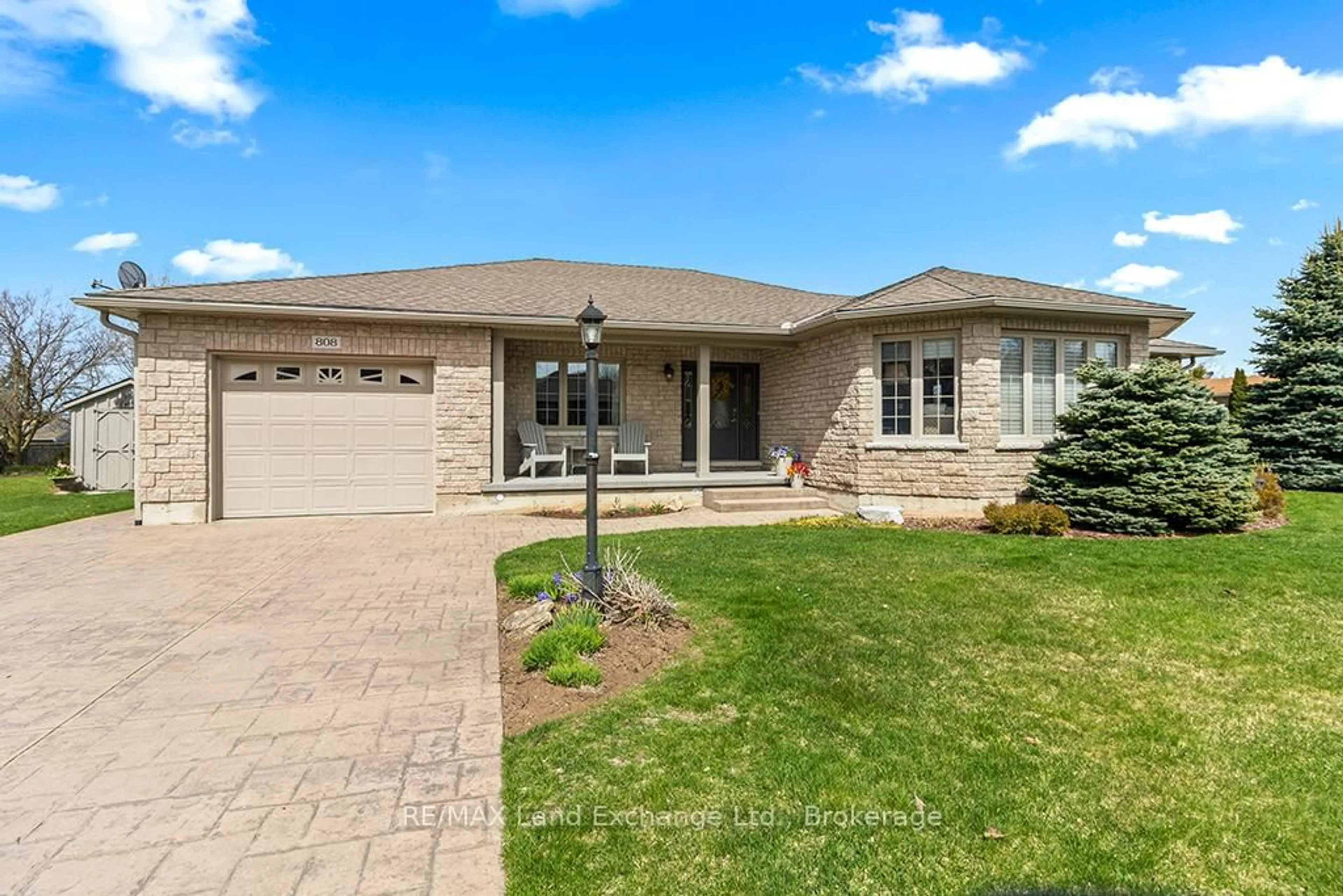 Home with brick exterior material, street for 808 Ruby St, Saugeen Shores Ontario N0H 2C4