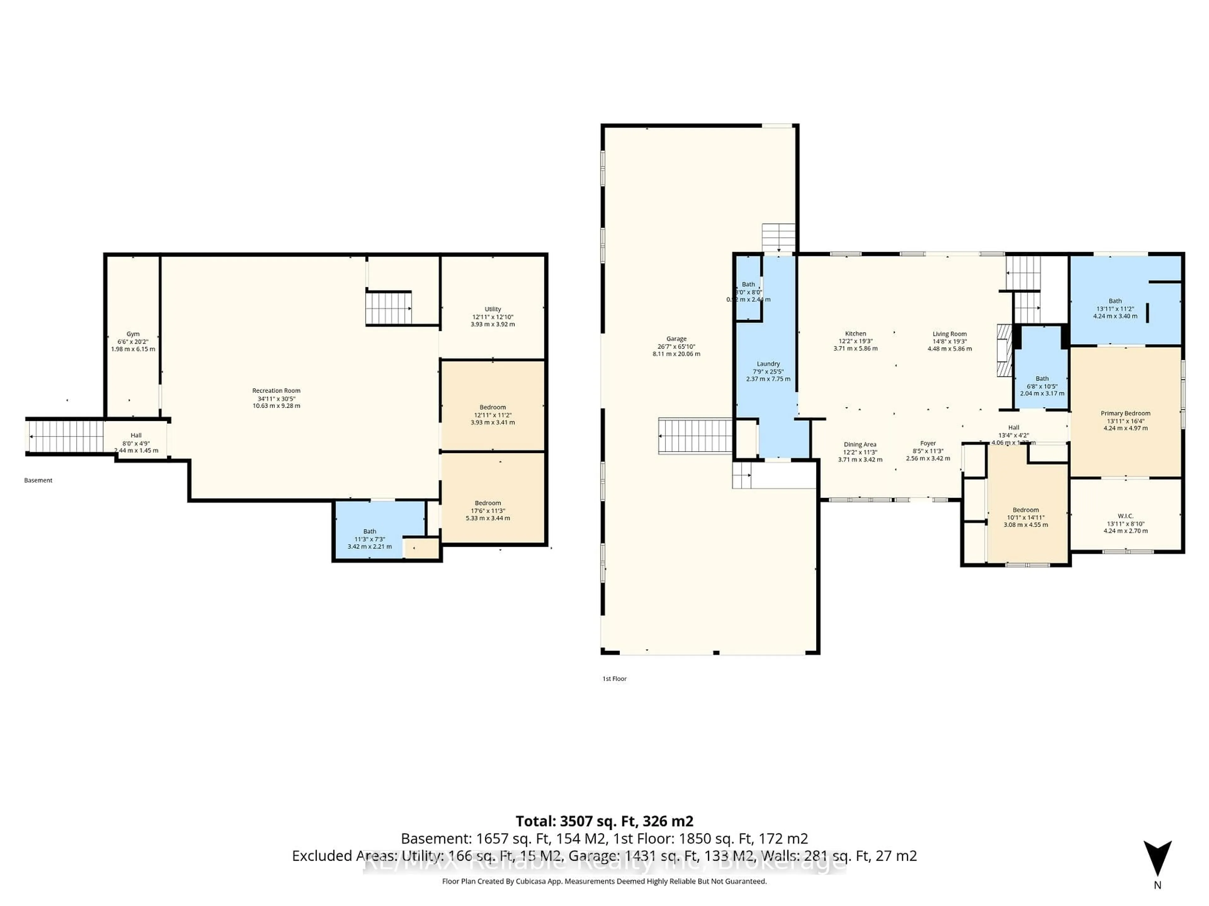 Floor plan for 74764 Elm Cres, Bluewater Ontario N0M 1G0