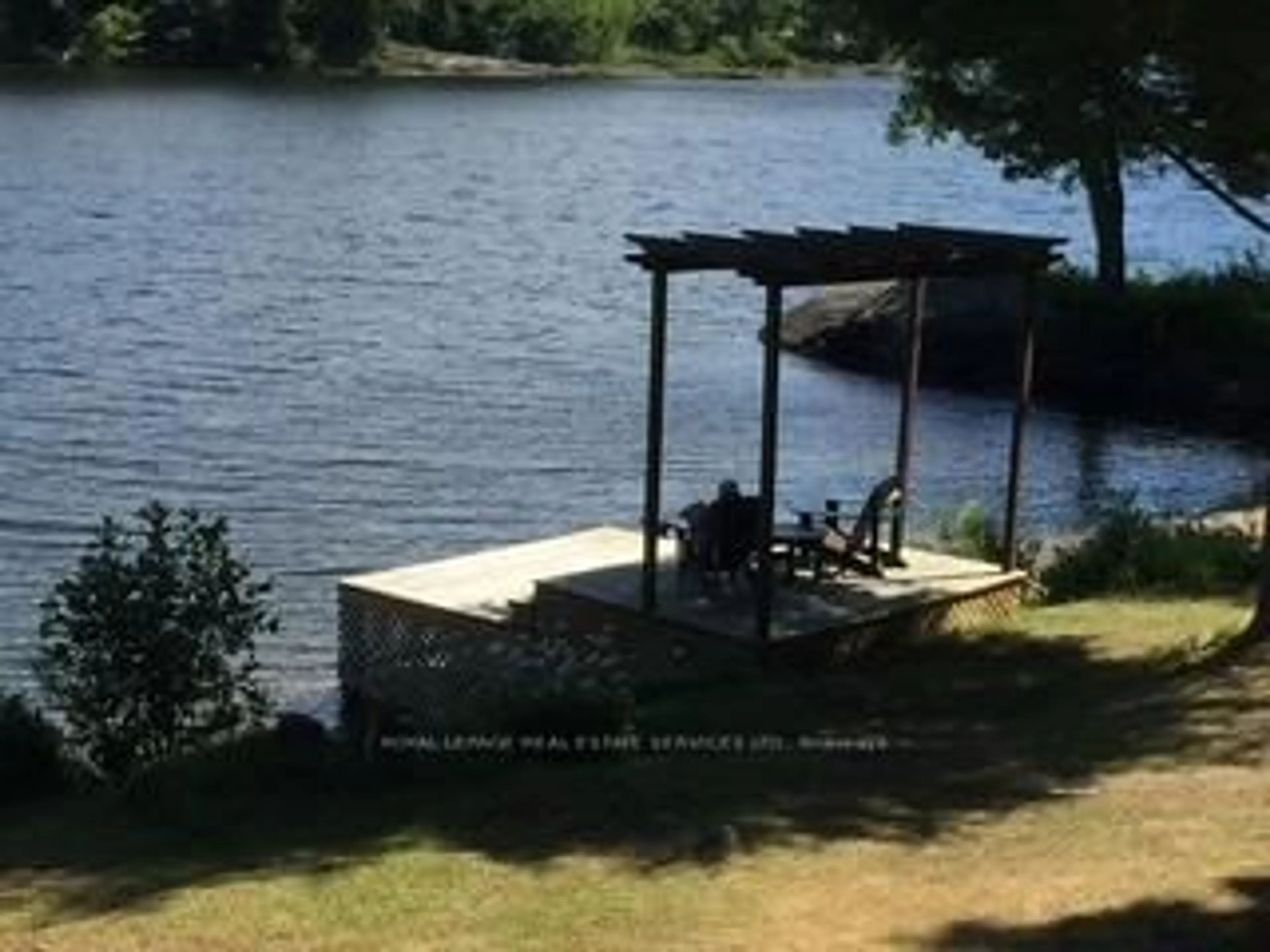Patio, water/lake/river/ocean view for 1383 Moon River Rd, Muskoka Lakes Ontario P0C 1A0