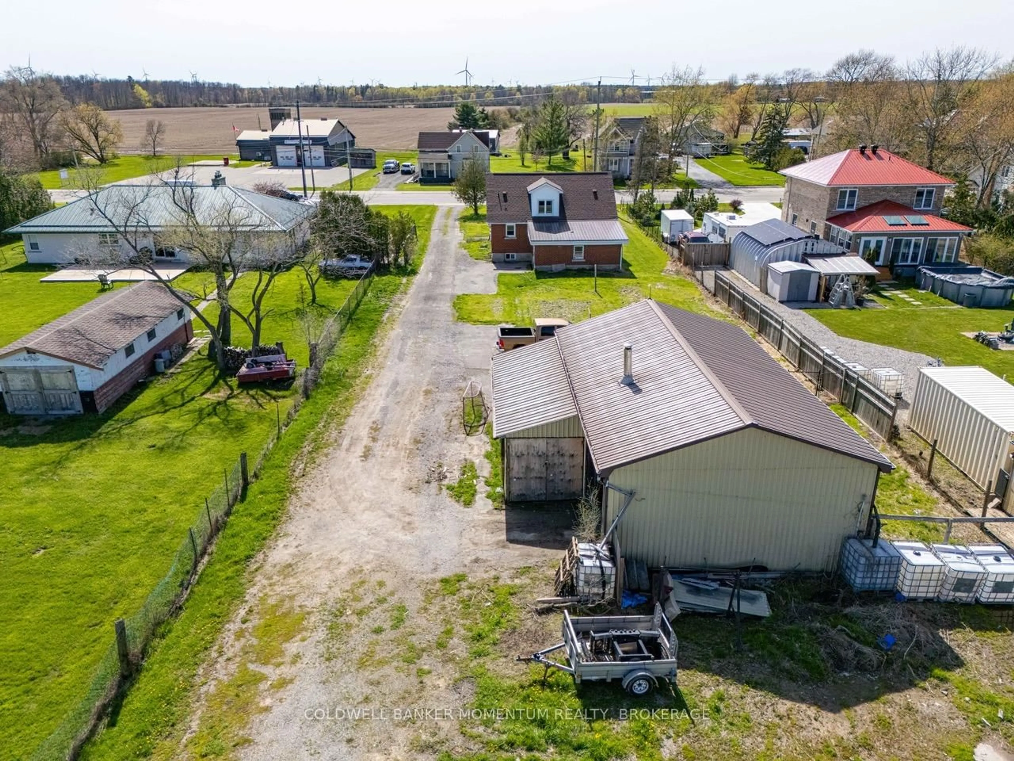 A pic from outside/outdoor area/front of a property/back of a property/a pic from drone, street for 23 Erie Ave, Haldimand Ontario N0A 1G0