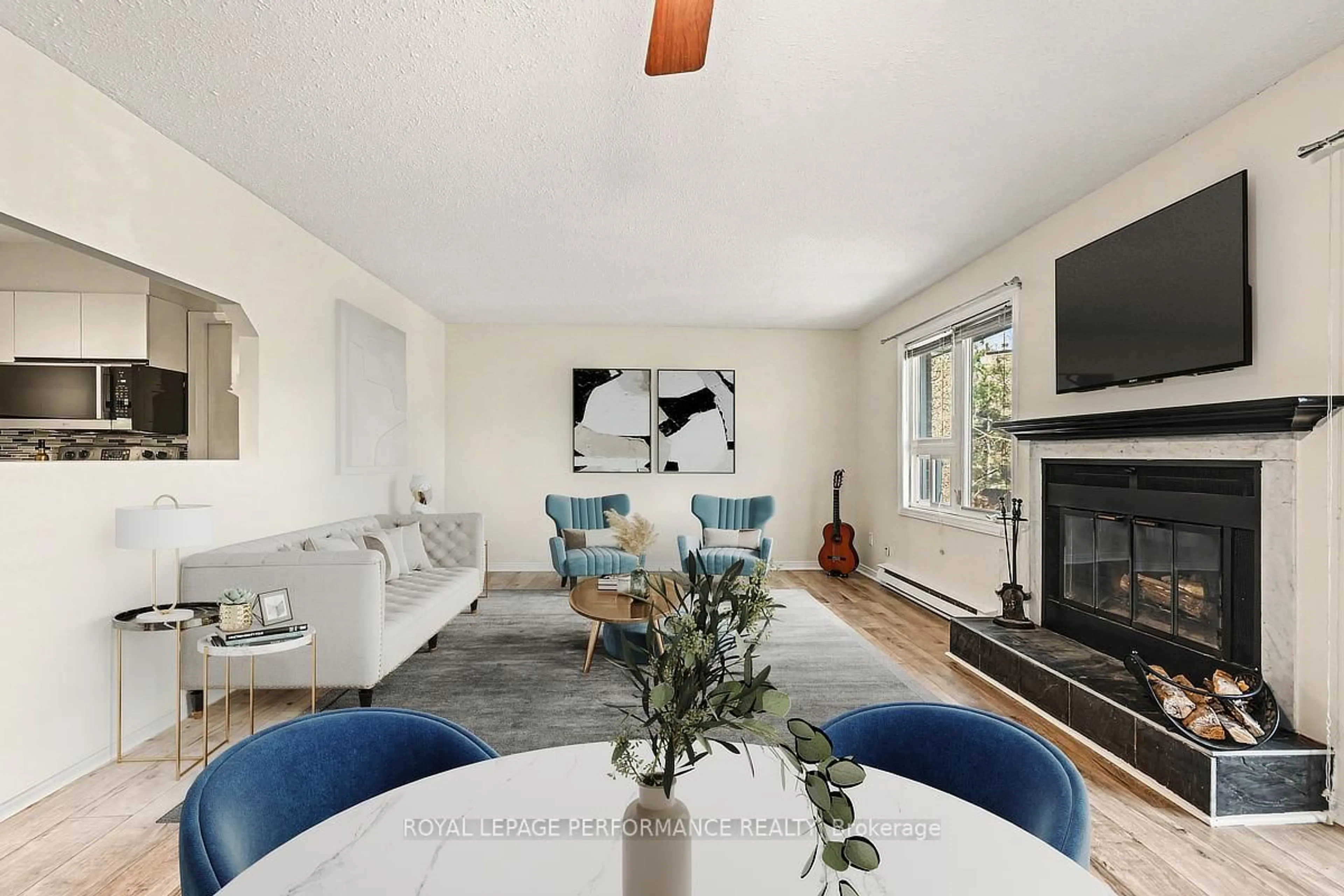 Living room with furniture, unknown for 8 Terrace Dr #217, Ottawa Ontario K2H 9J2