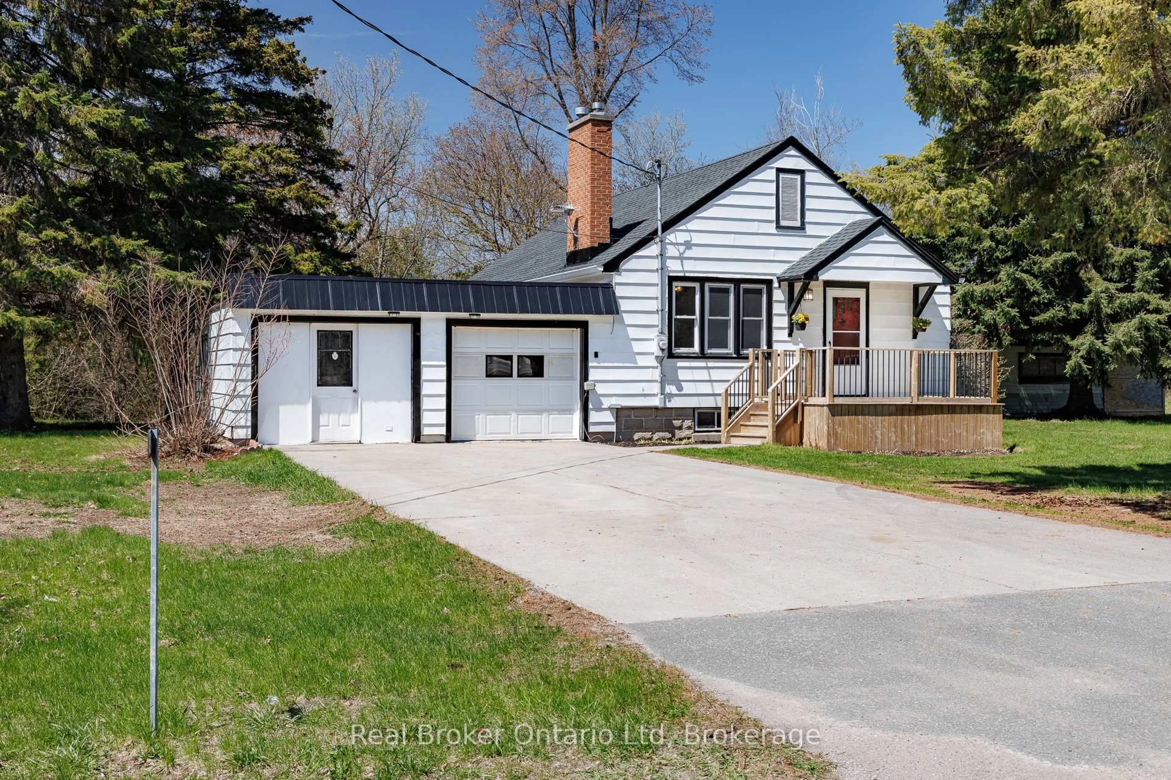 Home with vinyl exterior material, street for 4588 County 45 Rd, Hamilton Township Ontario K9A 4J9