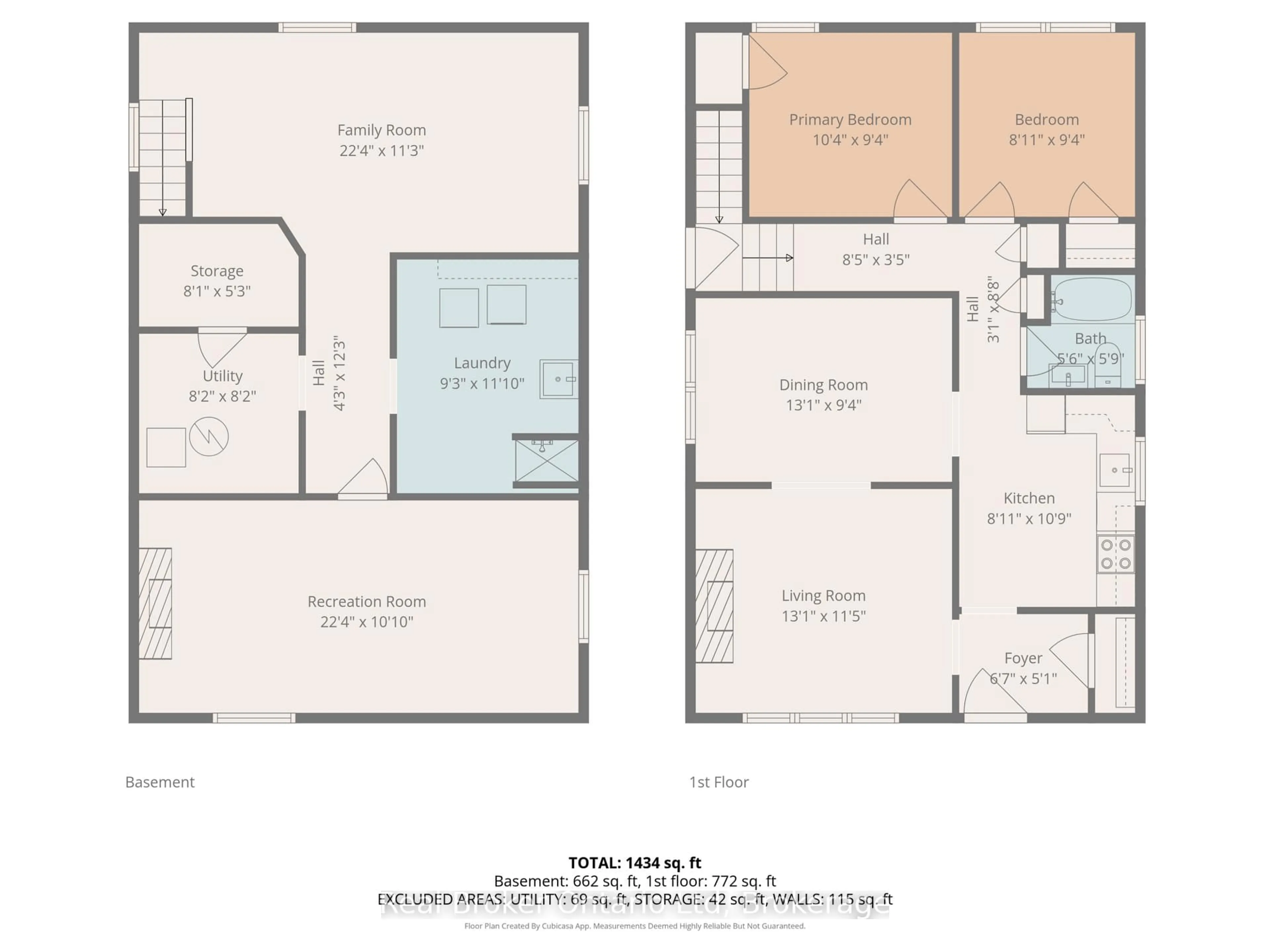 Floor plan for 4588 County 45 Rd, Hamilton Township Ontario K9A 4J9