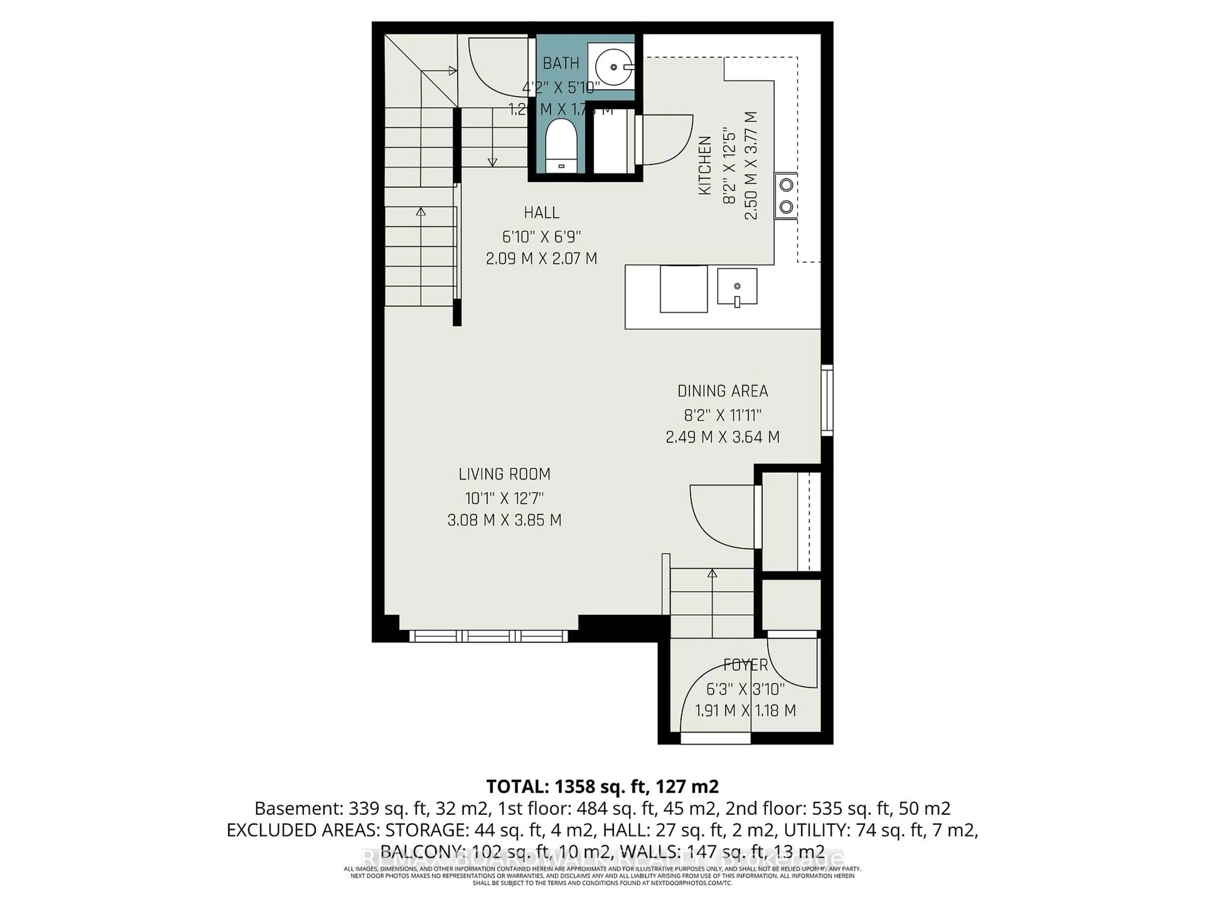 Floor plan for 83 Ryan Reynolds Way, Orleans Ontario K4A 5T4