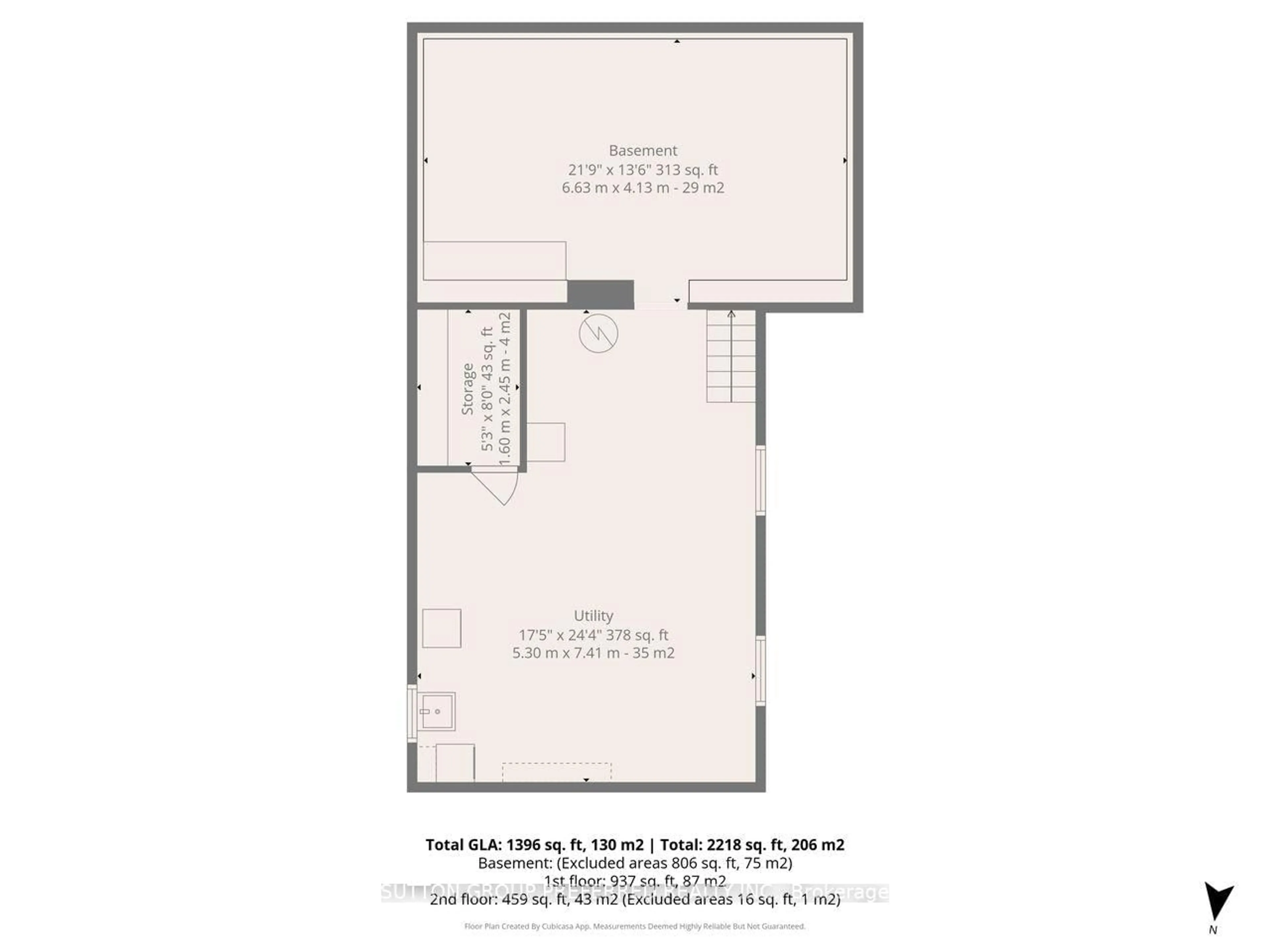 Floor plan for 123 ERIE St, St. Thomas Ontario N5R 2N1