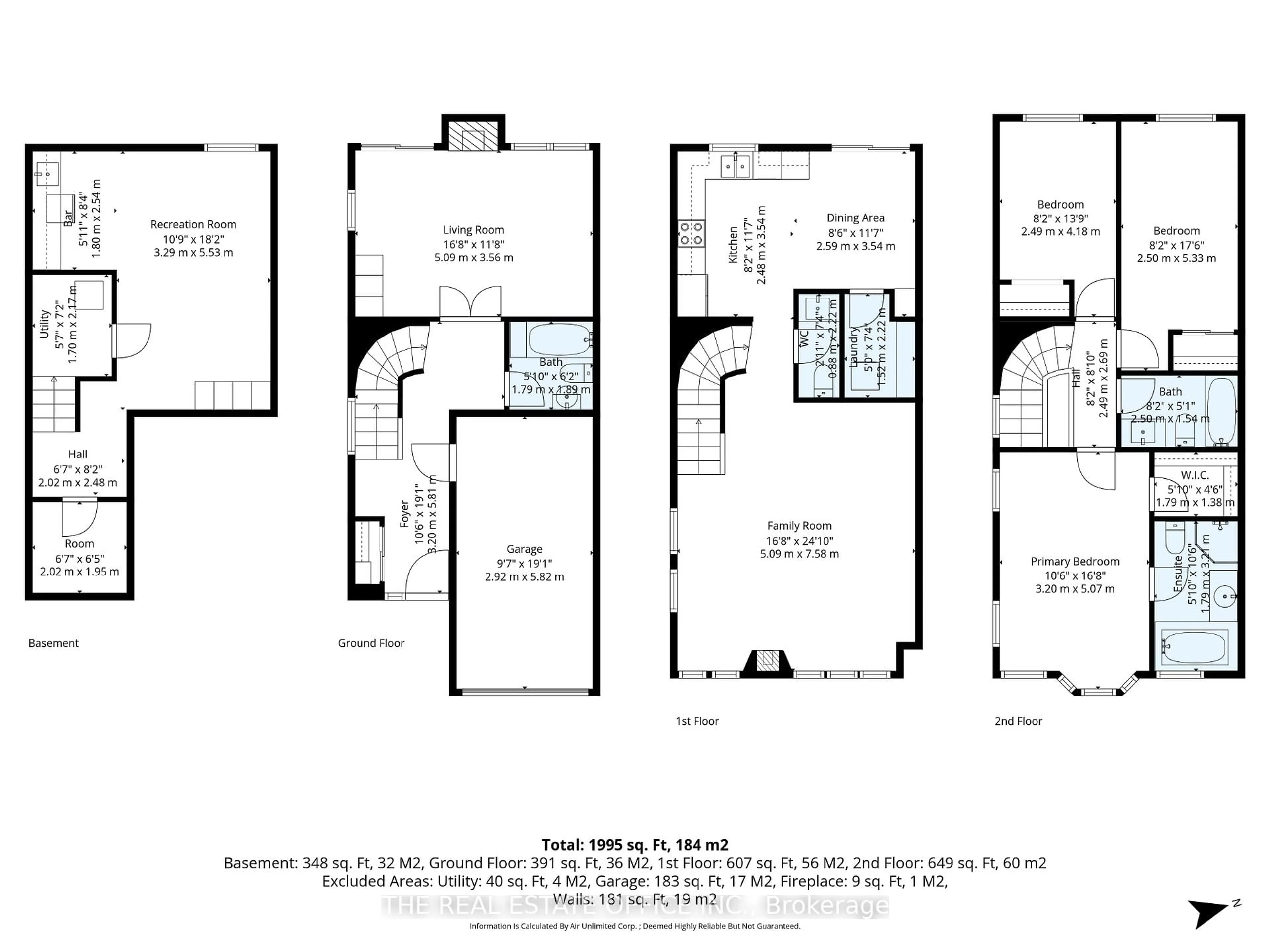 Floor plan for 106 Corsica Private, Ottawa Ontario K1G 5Y1