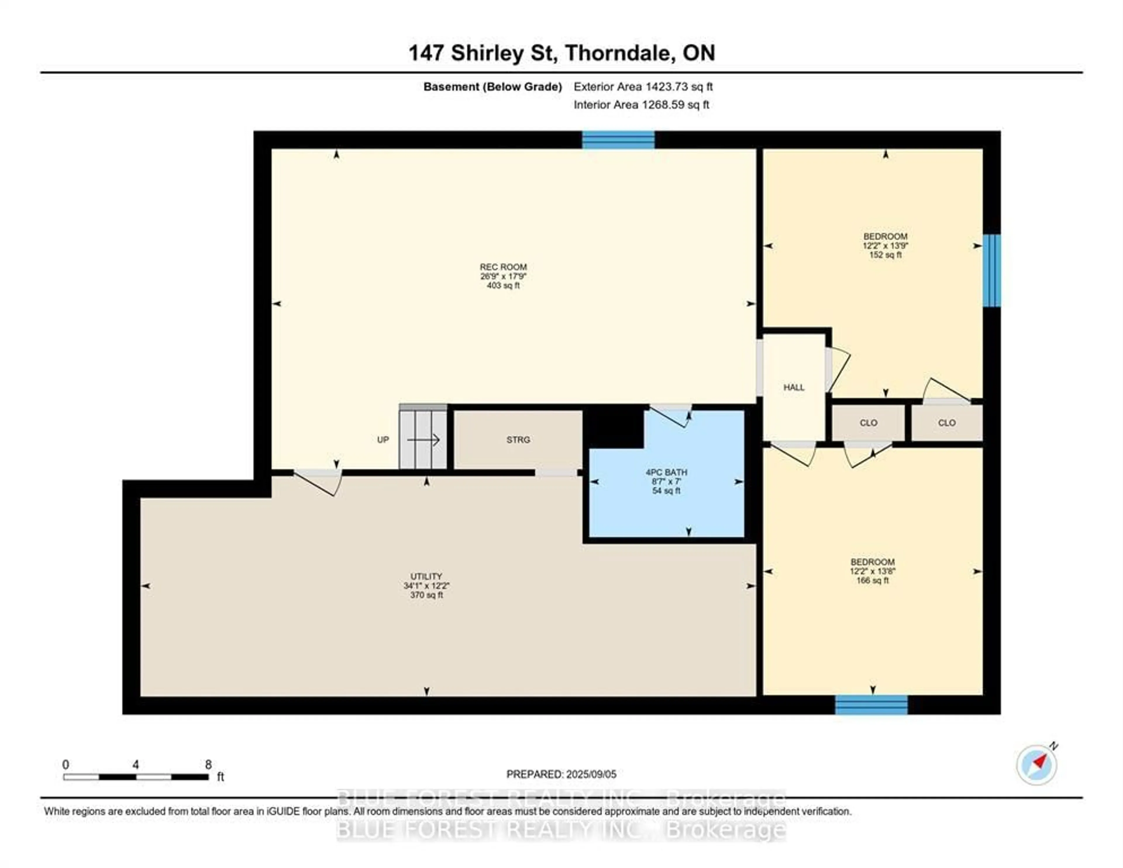 Floor plan for 147 SHIRLEY St, Thames Centre Ontario N0M 2P0
