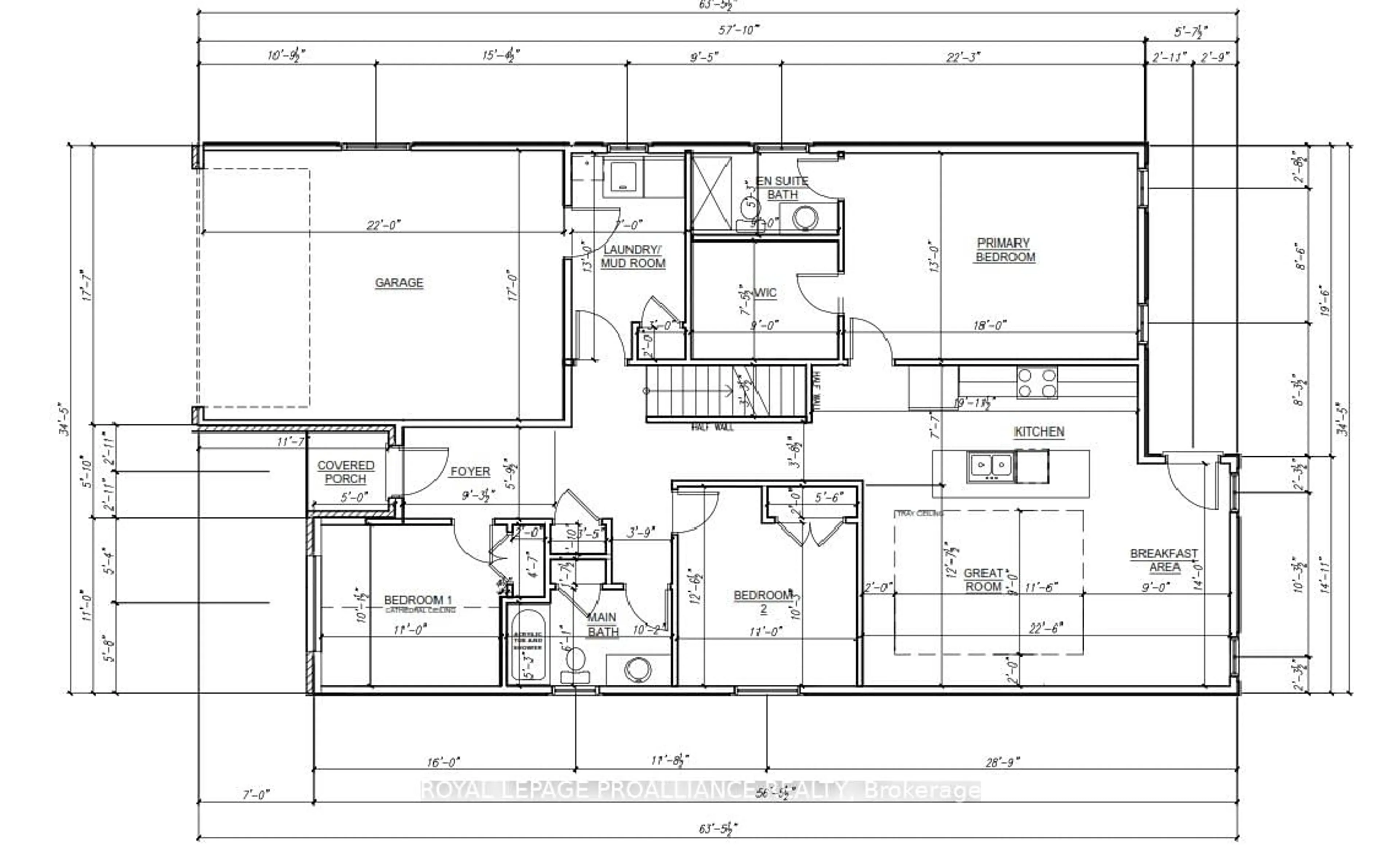 Floor plan for 23 Matheos Cres, Quinte West Ontario K8V 0L3