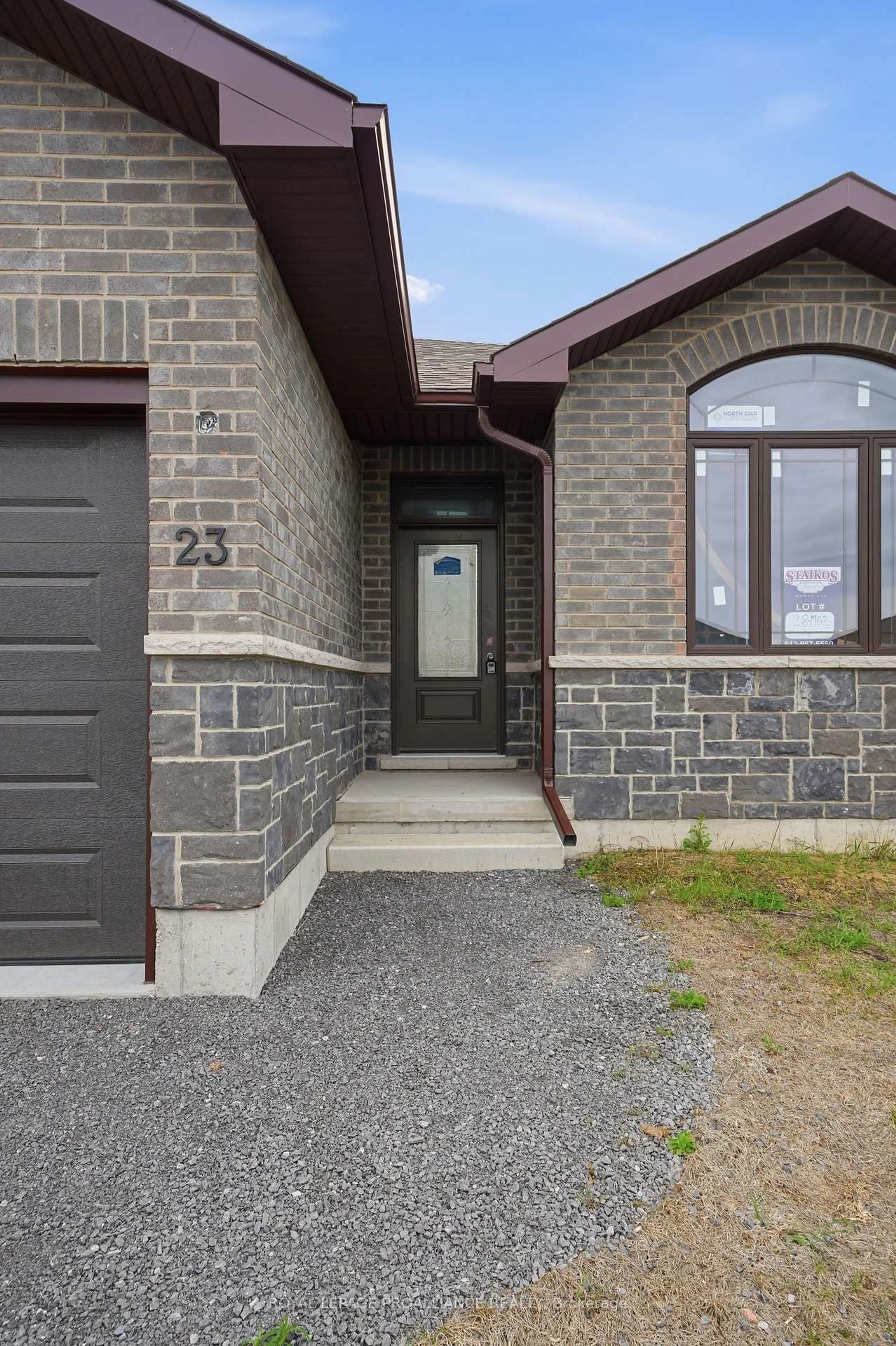 Home with brick exterior material, street for 23 Matheos Cres, Quinte West Ontario K8V 0L3