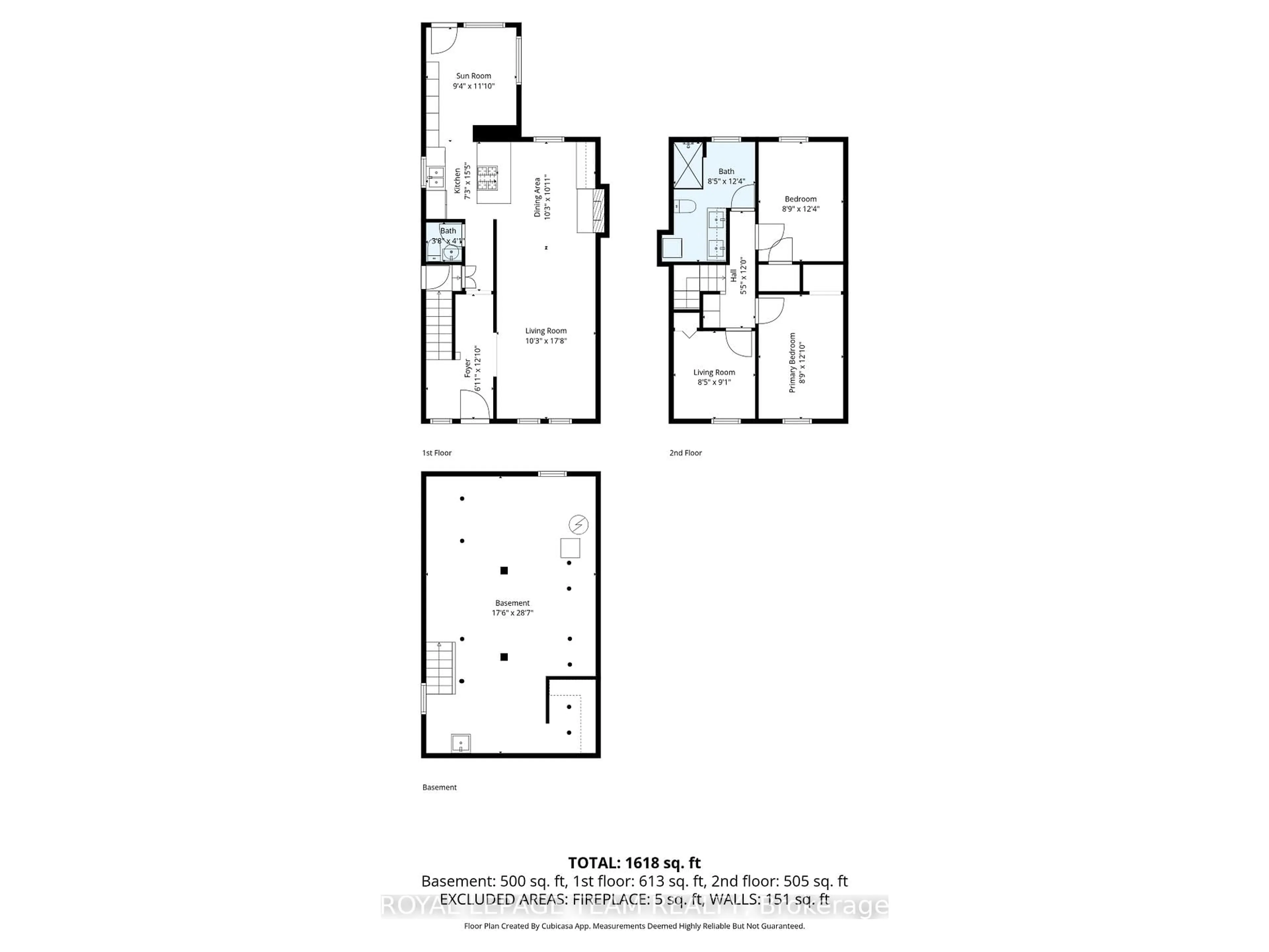Floor plan for 140 Aylmer Ave, Ottawa Ontario K1S 2Y2