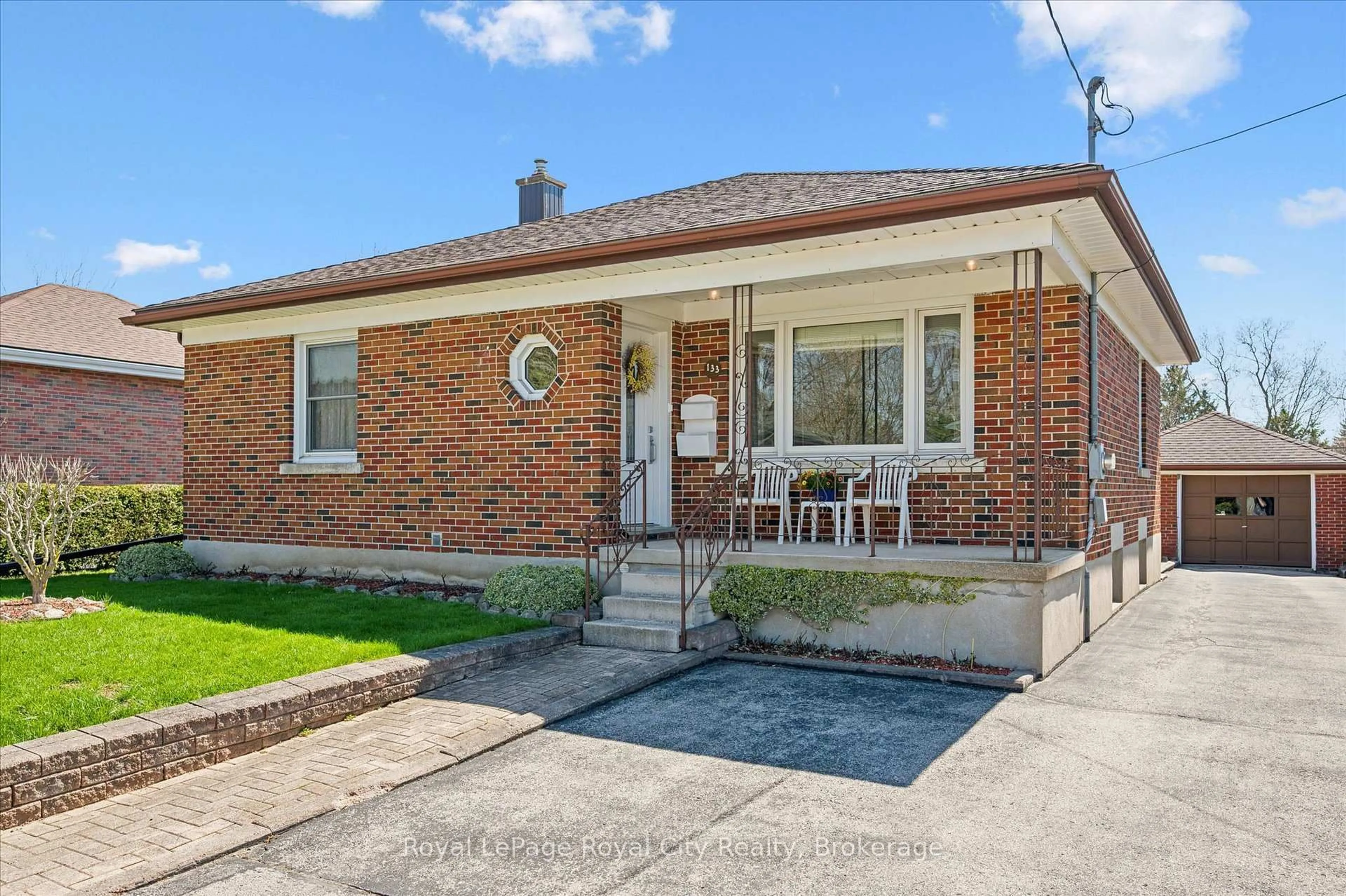Home with brick exterior material, street for 133 Emma St, Guelph Ontario N1E 1V2