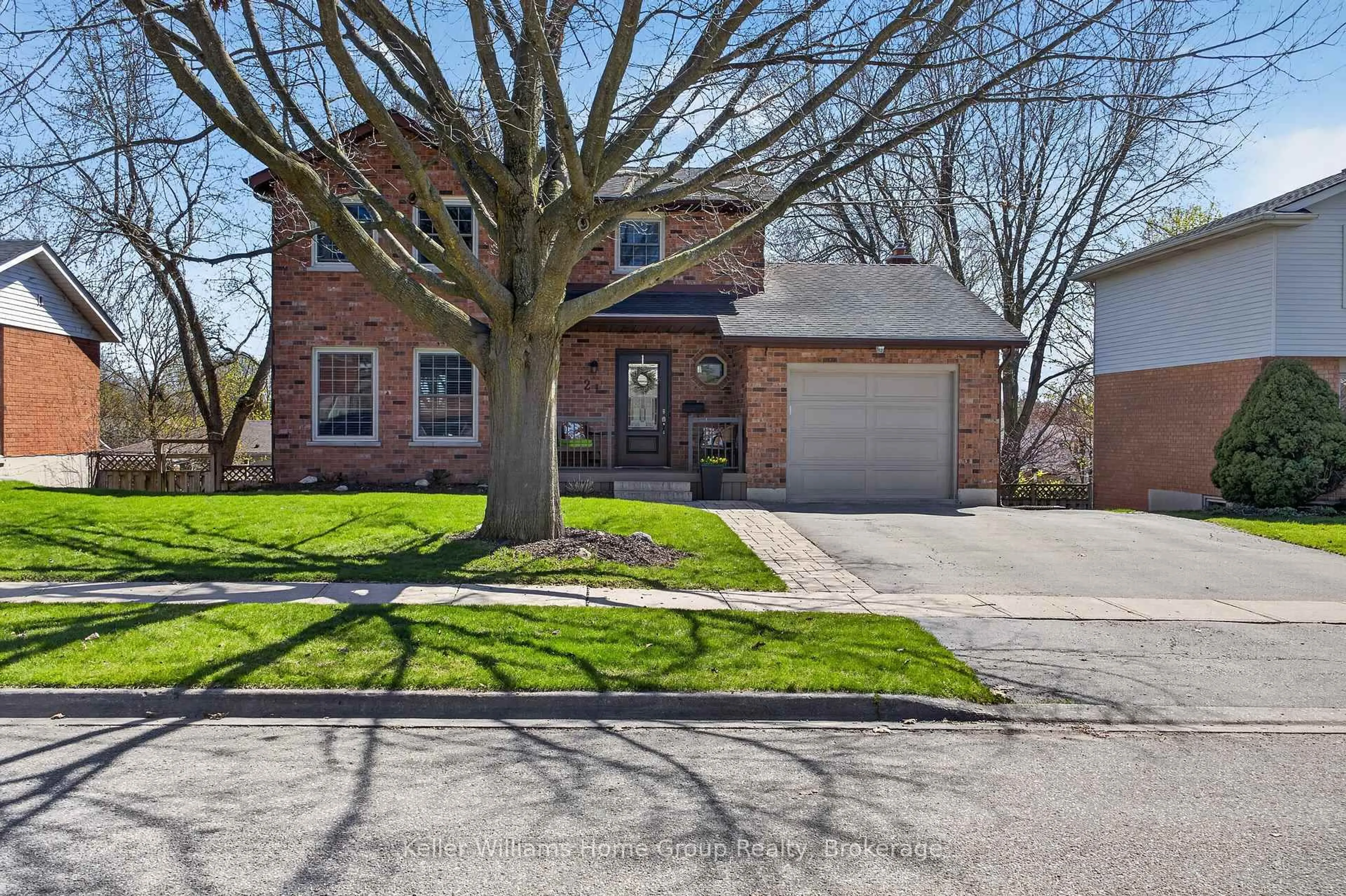 Home with brick exterior material, street for 21 Brazolot Dr, Guelph Ontario N1G 4M2