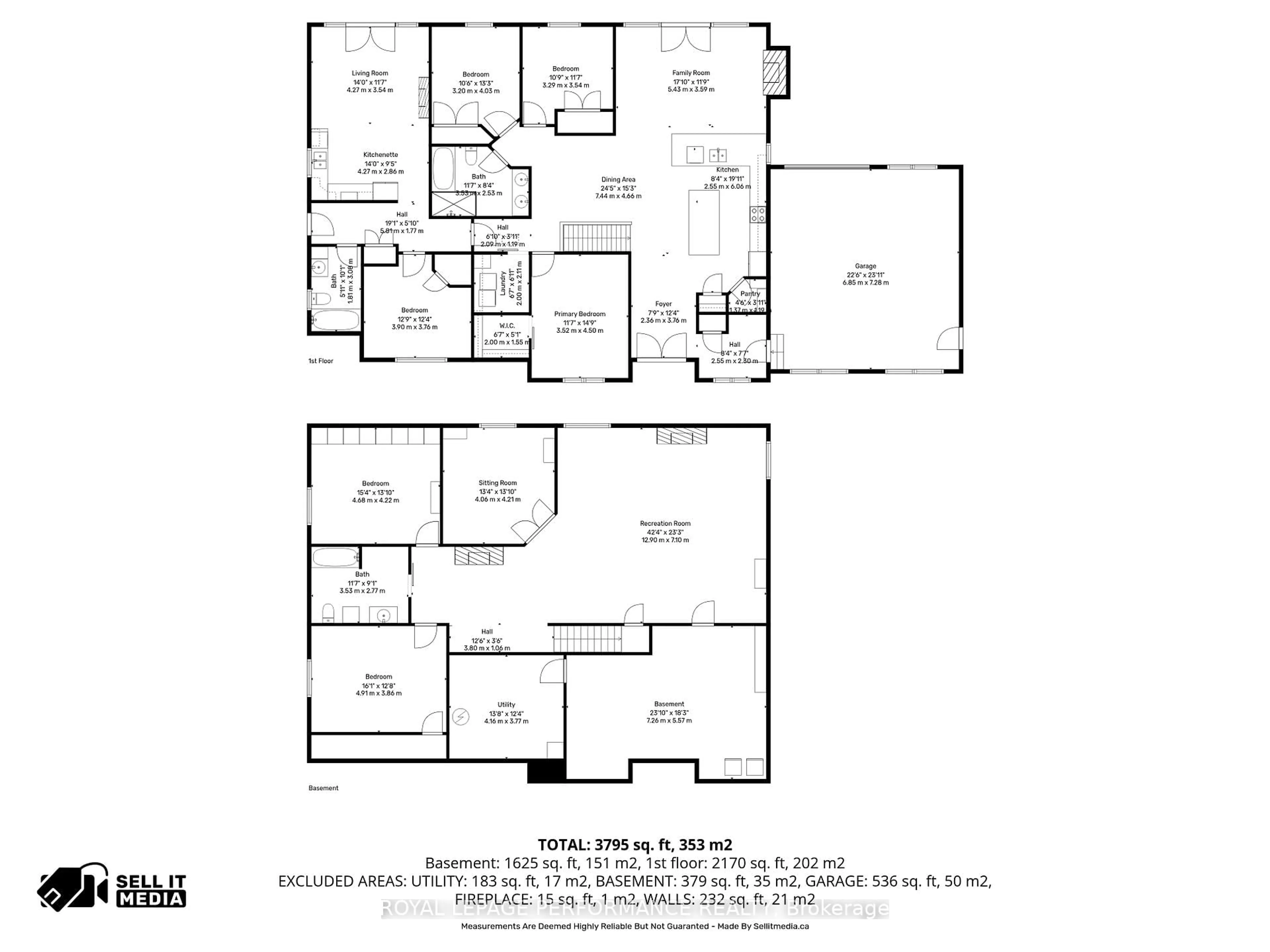 Floor plan for 1560 SANDY HILL Rd, Champlain Ontario K6A 2R2